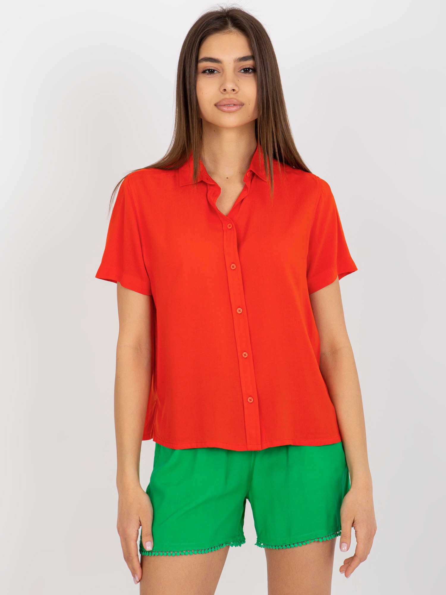 Blouse-D73761M11063B-orange