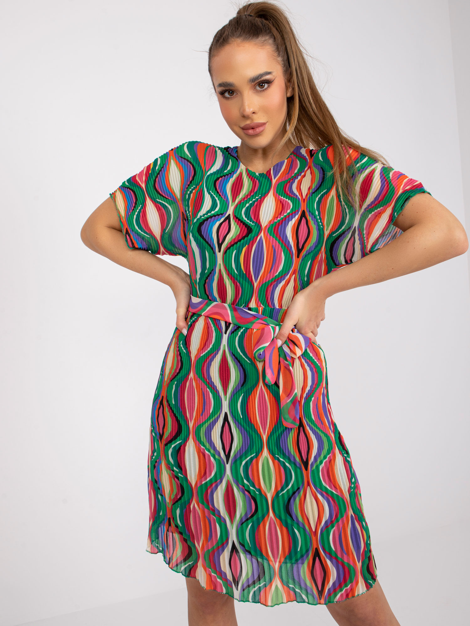 Dress-DHJ-SK-9651.51-Green