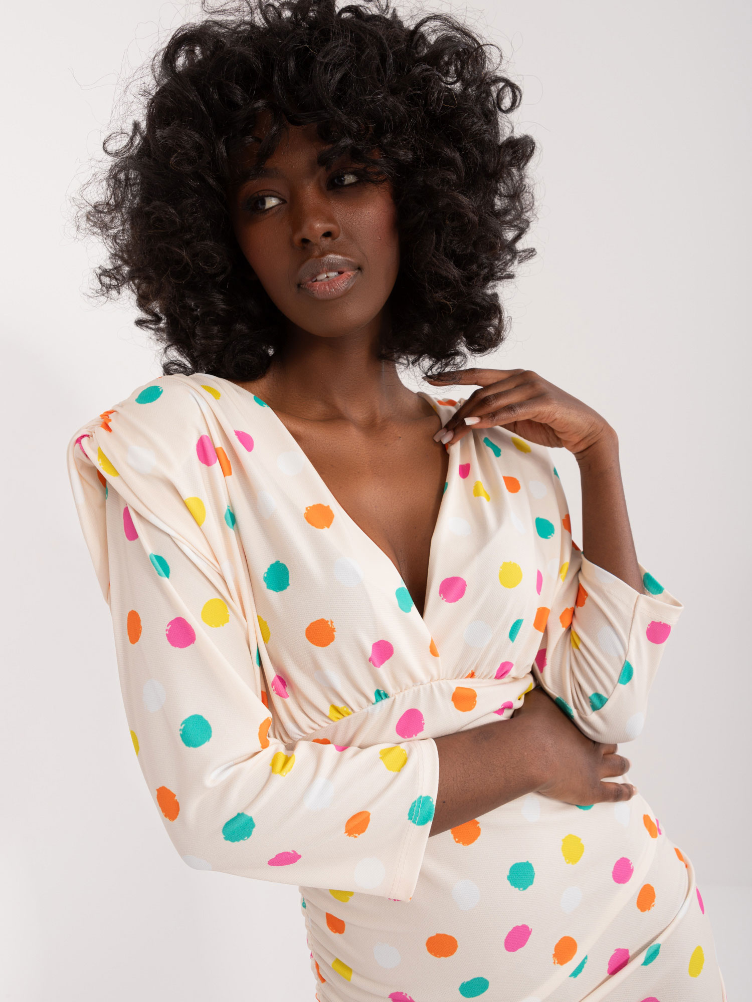 Dress-DHJ-SK-17311.87-ecru