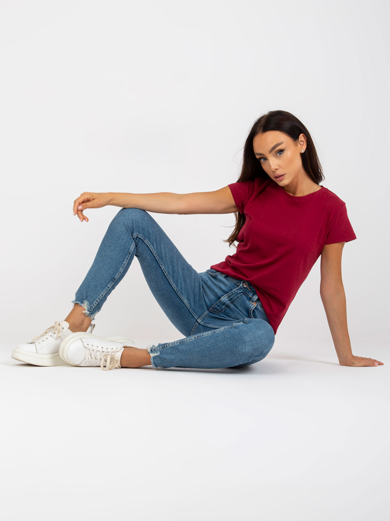 T-shirt-B-013.25P-burgundy