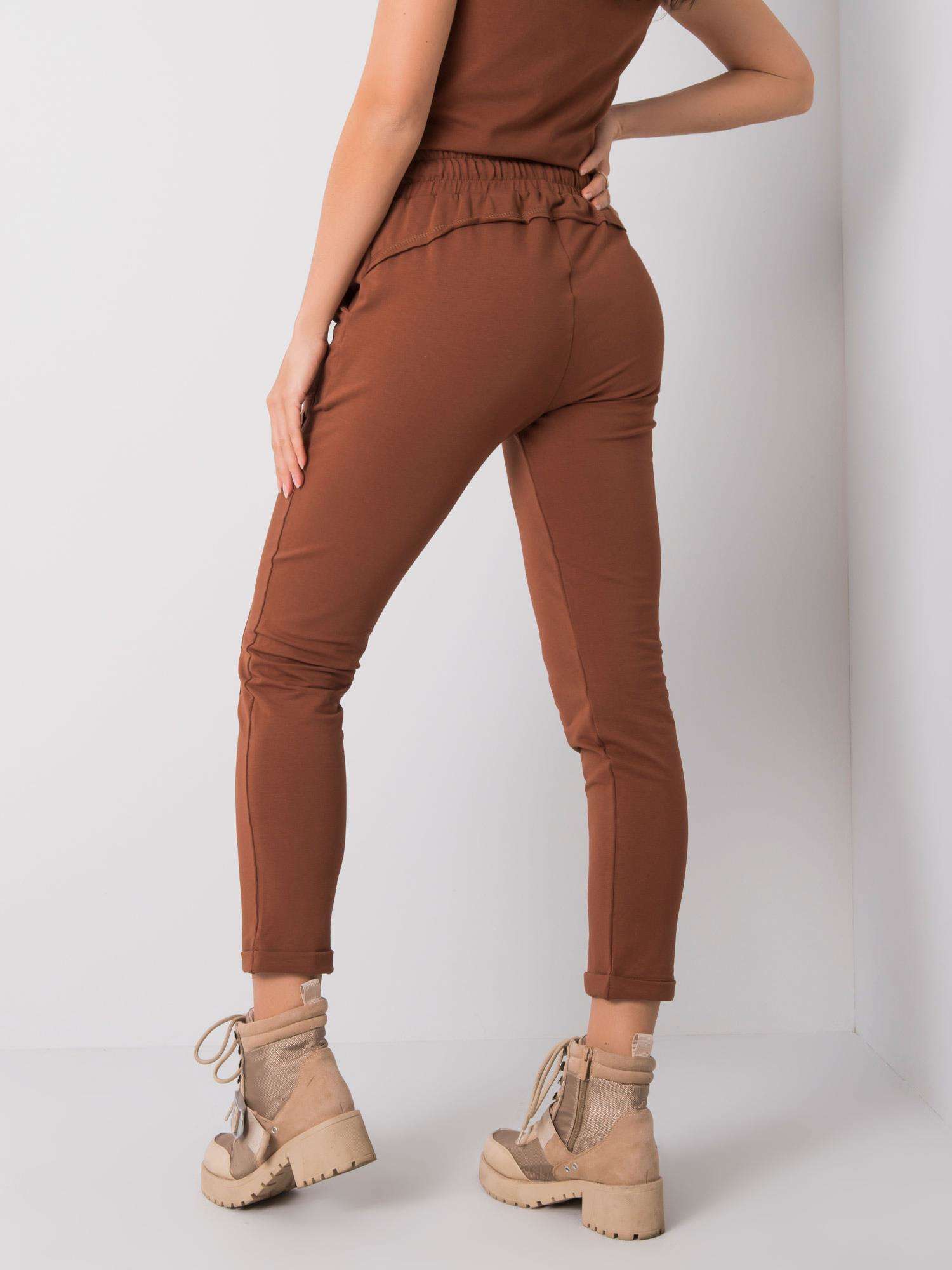 Sweatpants-RV-DR-3589.07X-dark brown