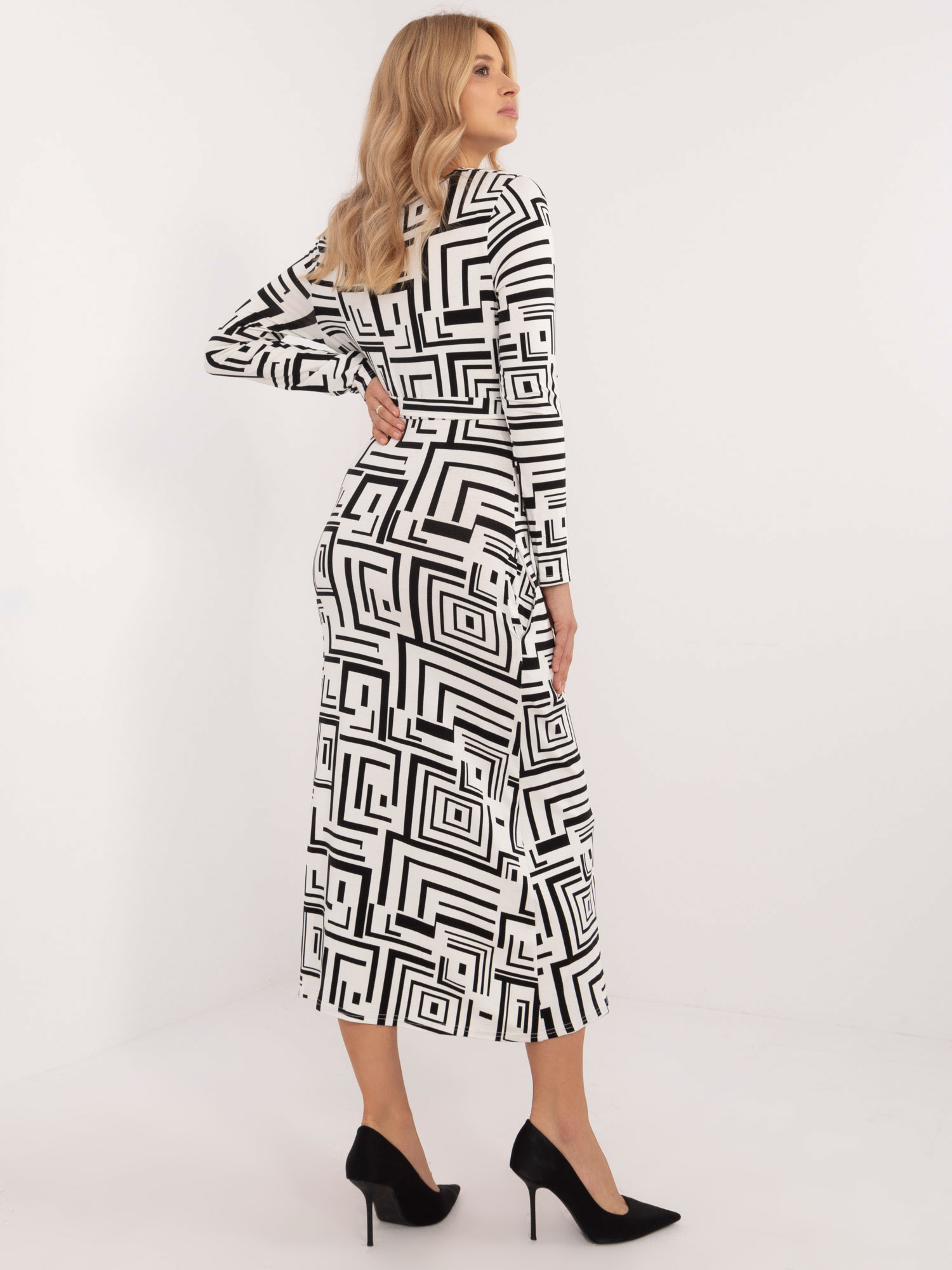 Dress-LK-SK-509797.27-white-black