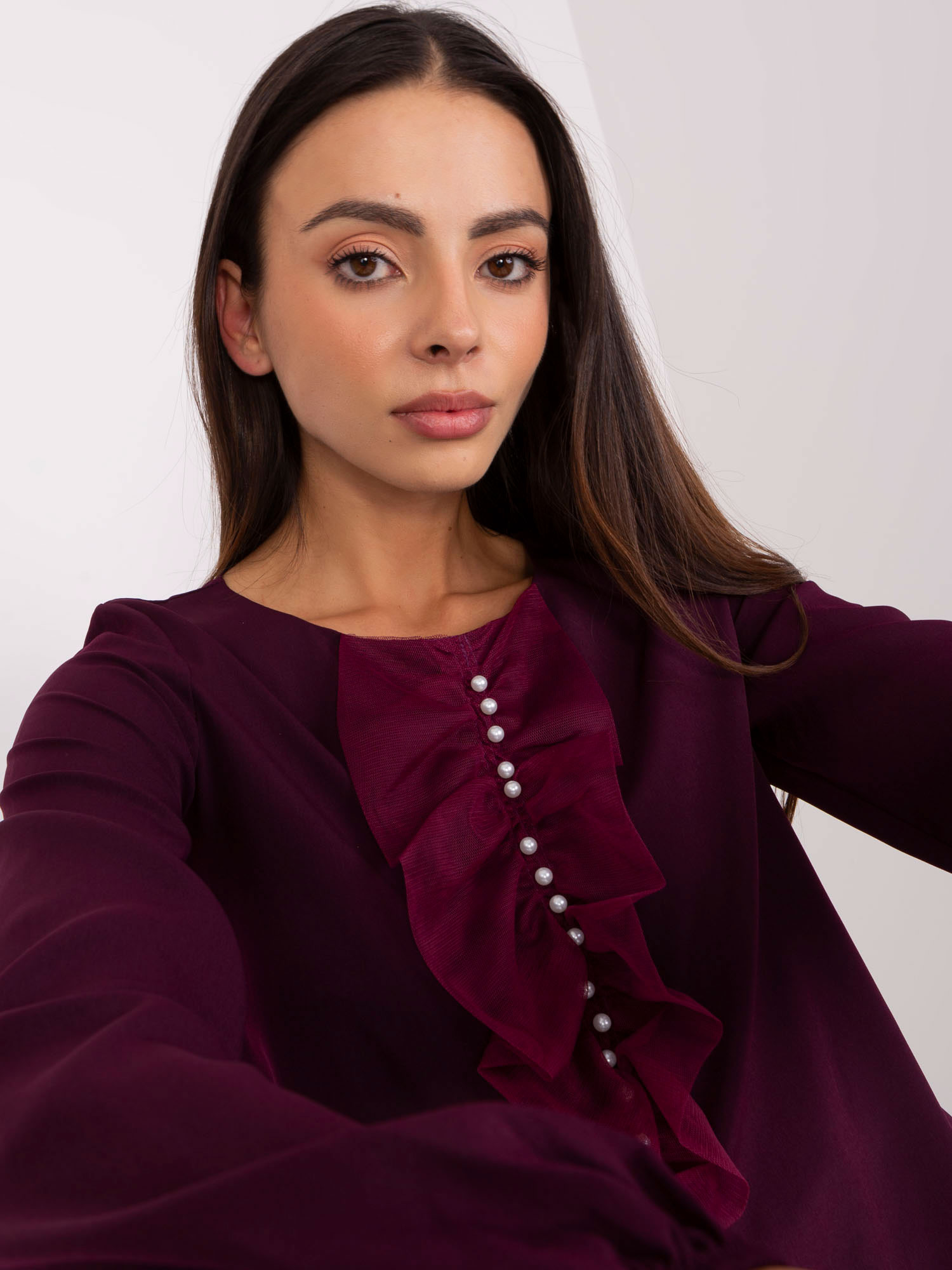 Blouse-LK-BZ-506673.36-dark purple