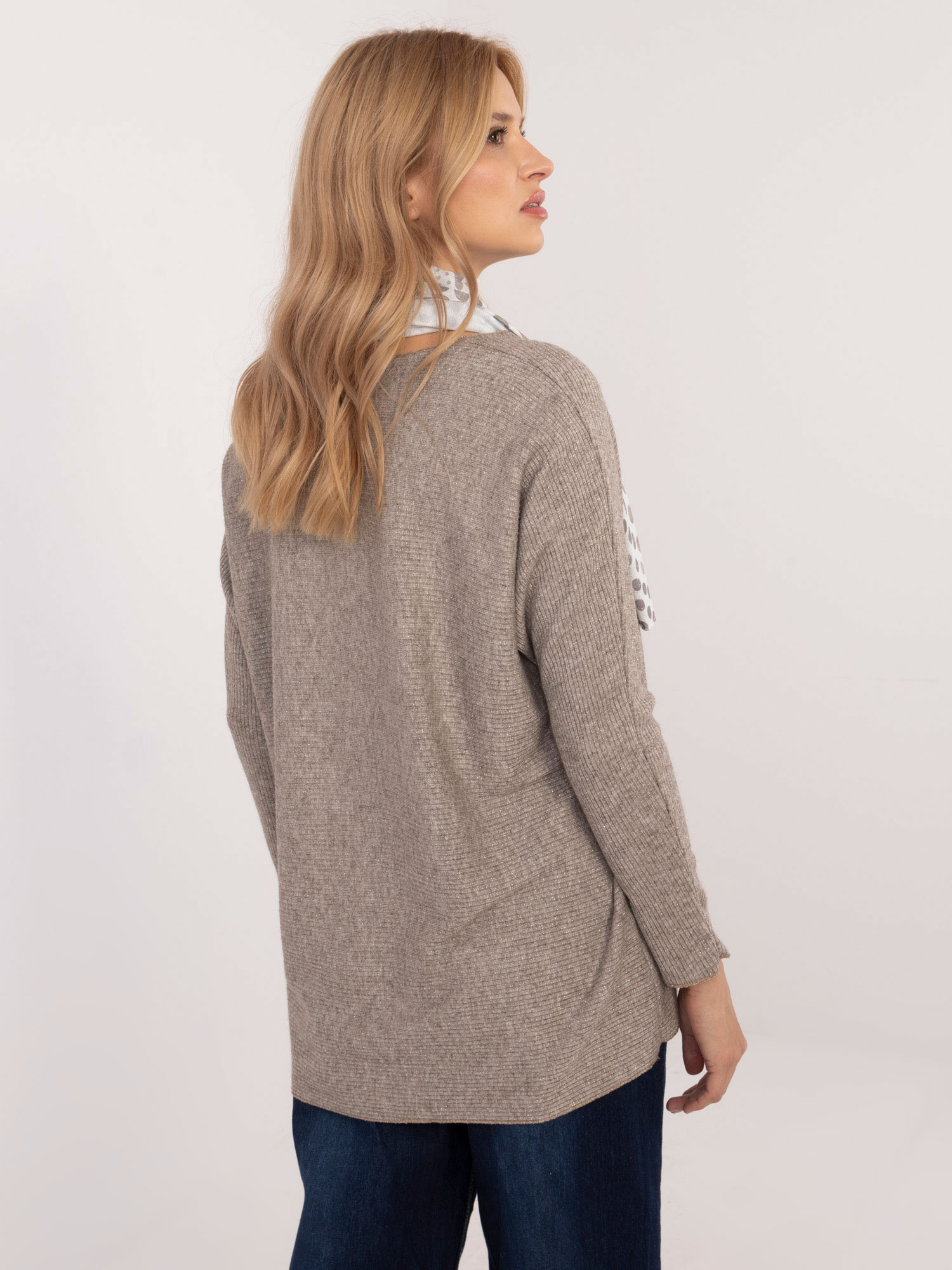 Blouse-DHJ-BZ-19226.91-dark beige