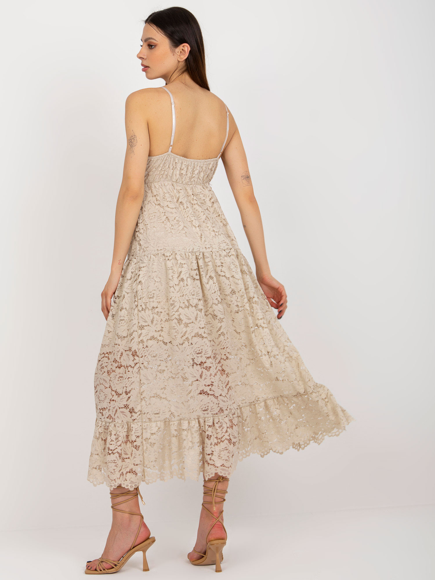 Dress-TW-SK-BI-8247.62P-beige