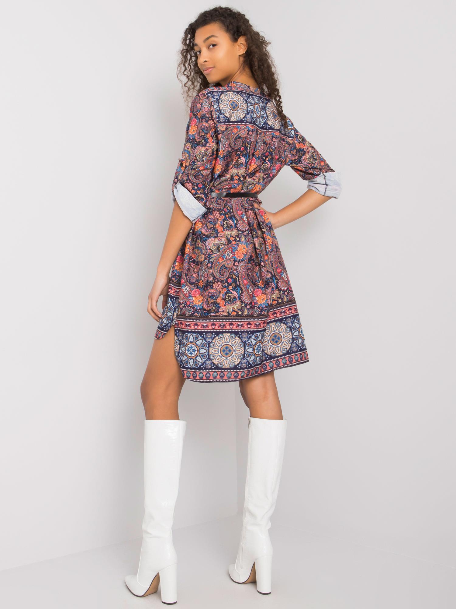 Dress-DHJ-SK-5766.60-navy blue