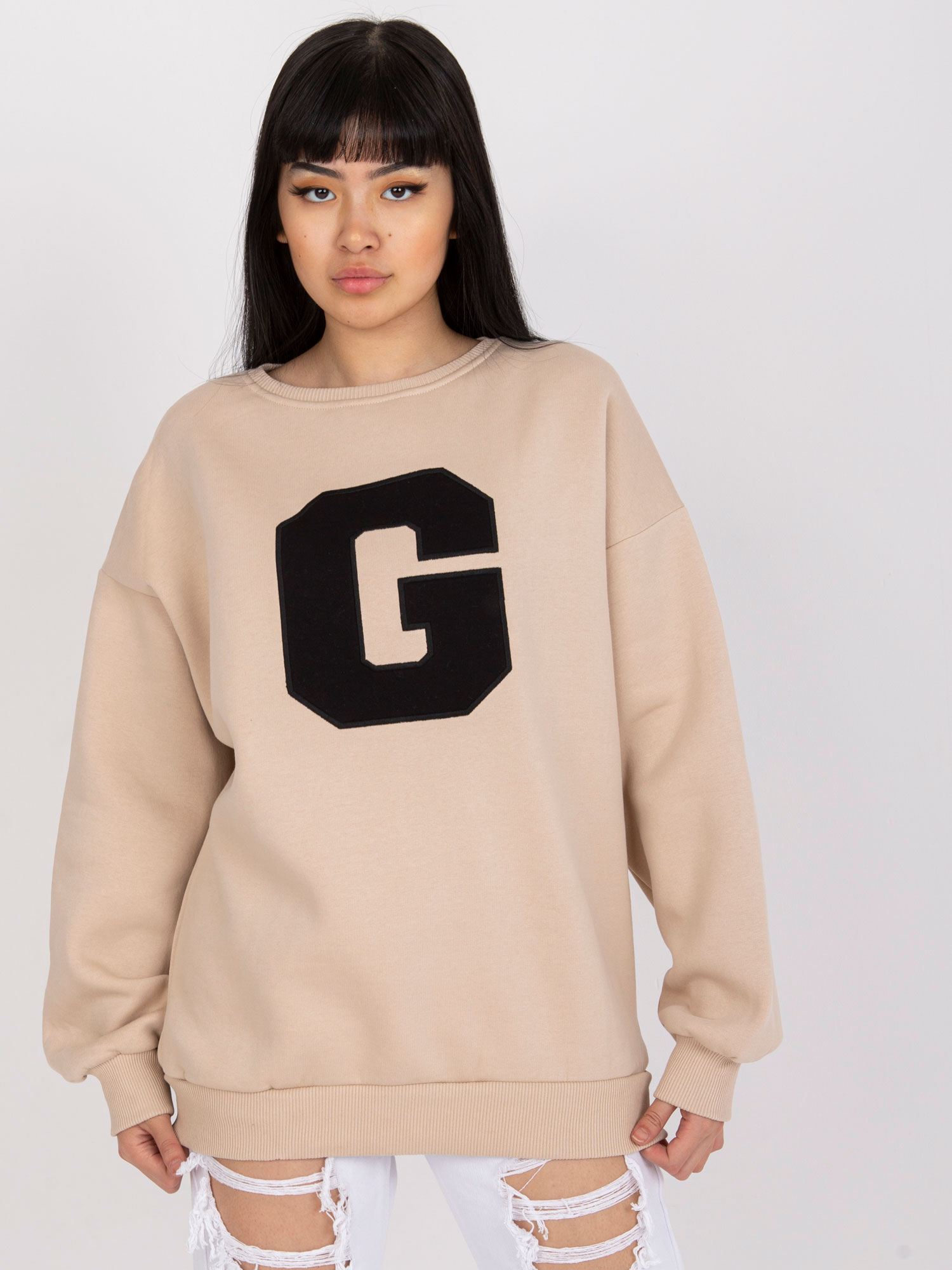 Sweatshirt-EM-BL-617/G11-beige