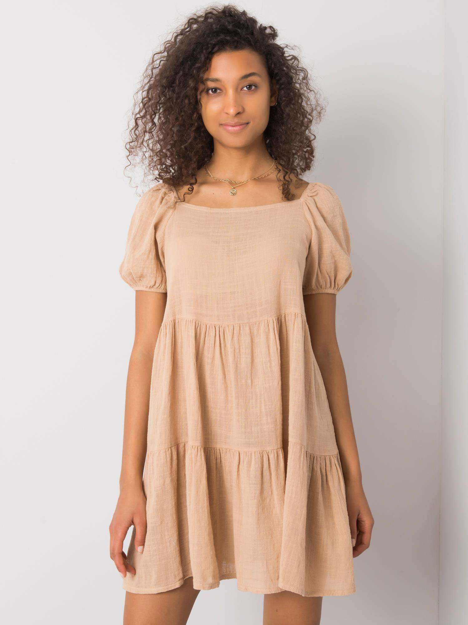 Dress-TW-SK-BI-26460.28P-beige
