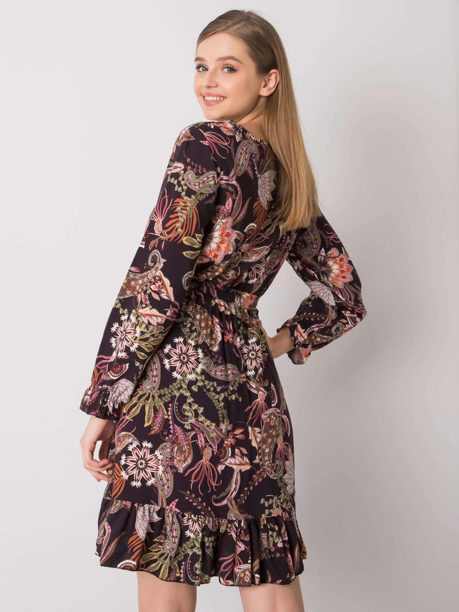 Dress-TW-SK-BI-H2515.38X-black-beige