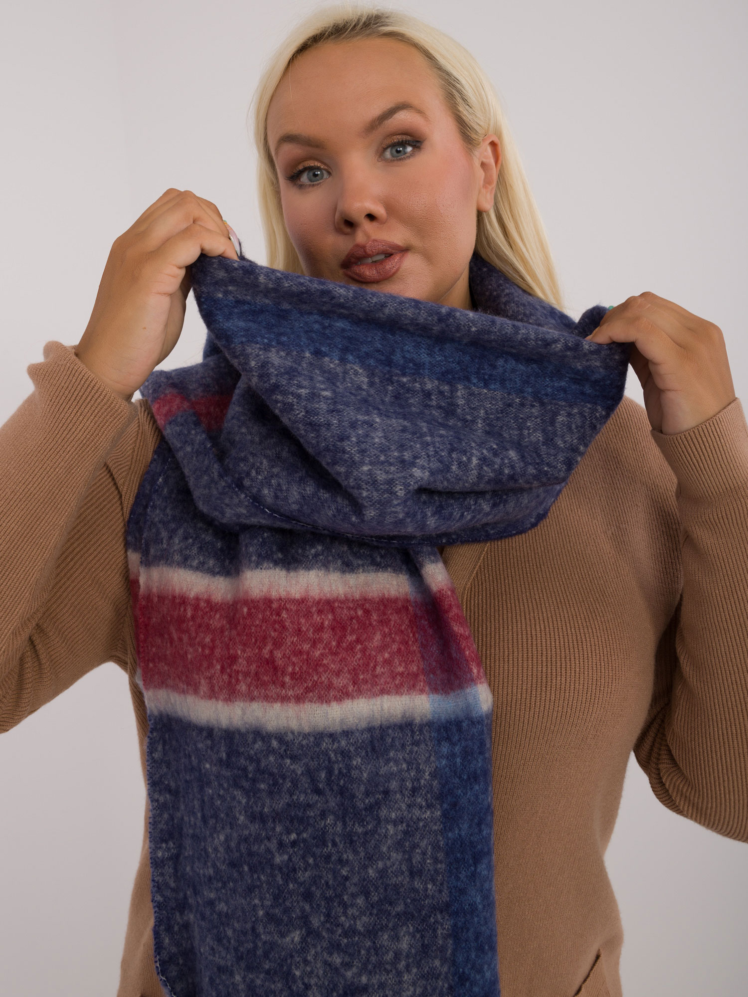 Scarf-AT-SZ-2315.33-navy blue
