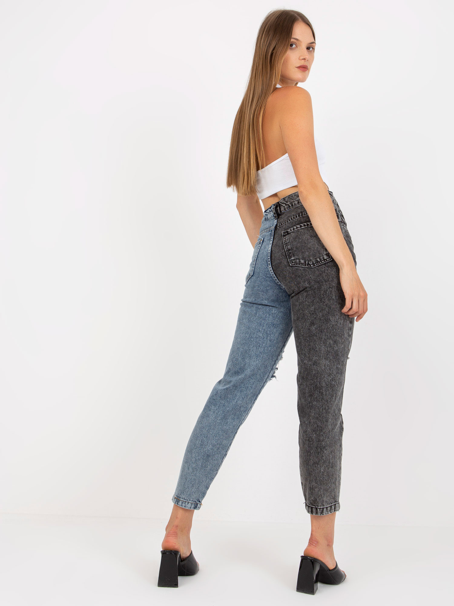 Trousers jeans-RO-SP-PNT-01-1.70-black-blue