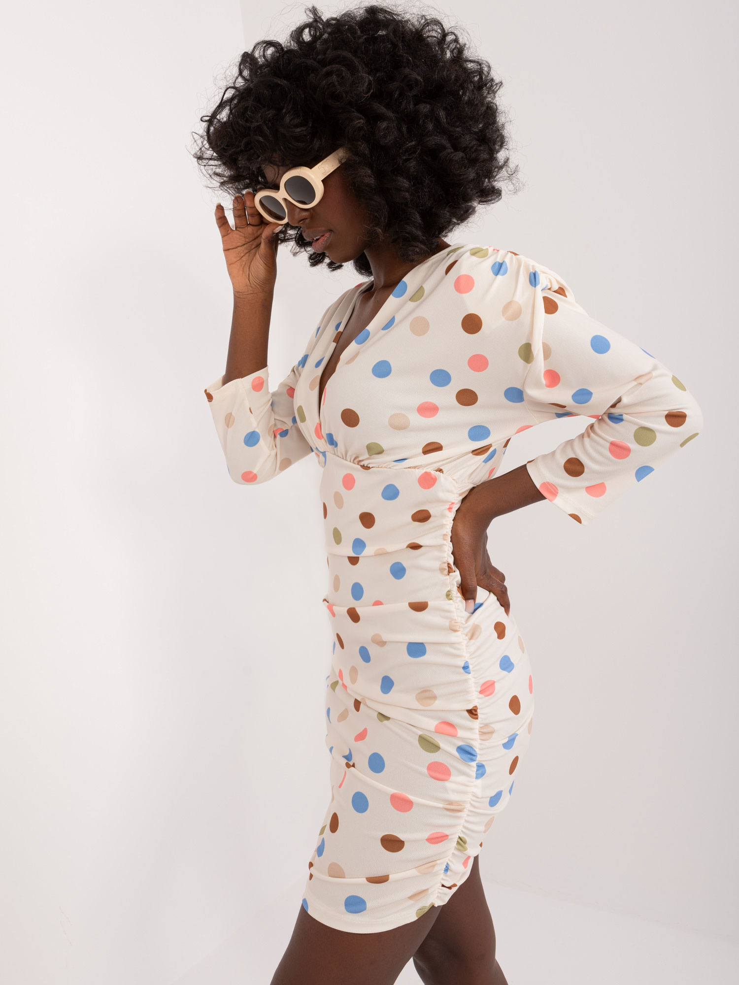 Dress-DHJ-SK-17311.87-light beige