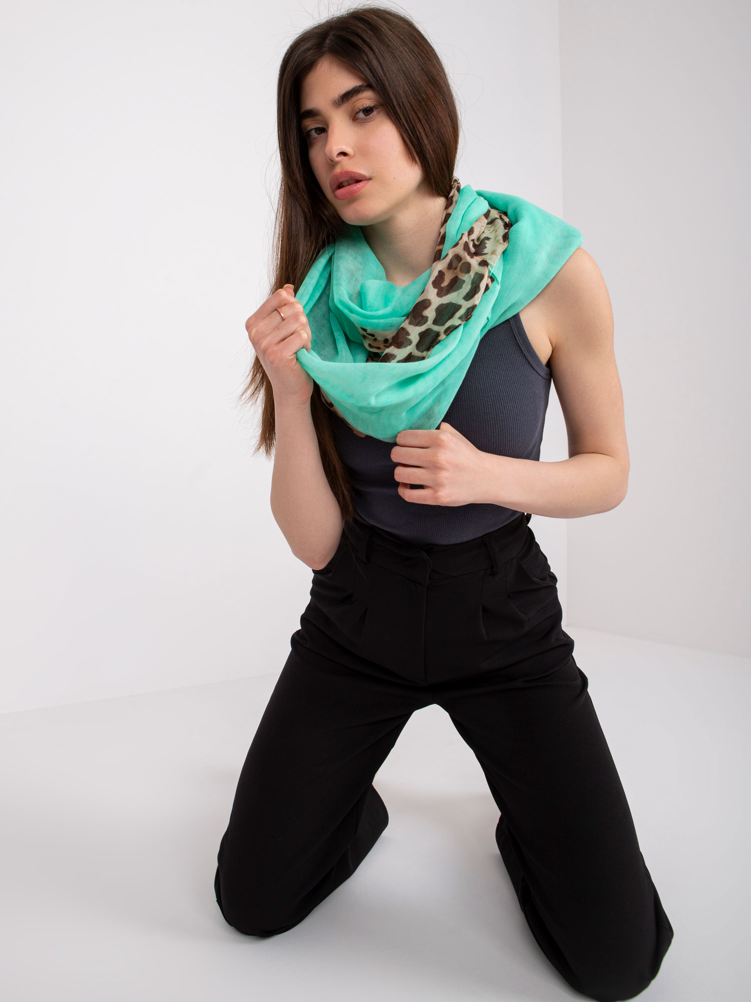 Scarf-AT-KM-F14084-mint