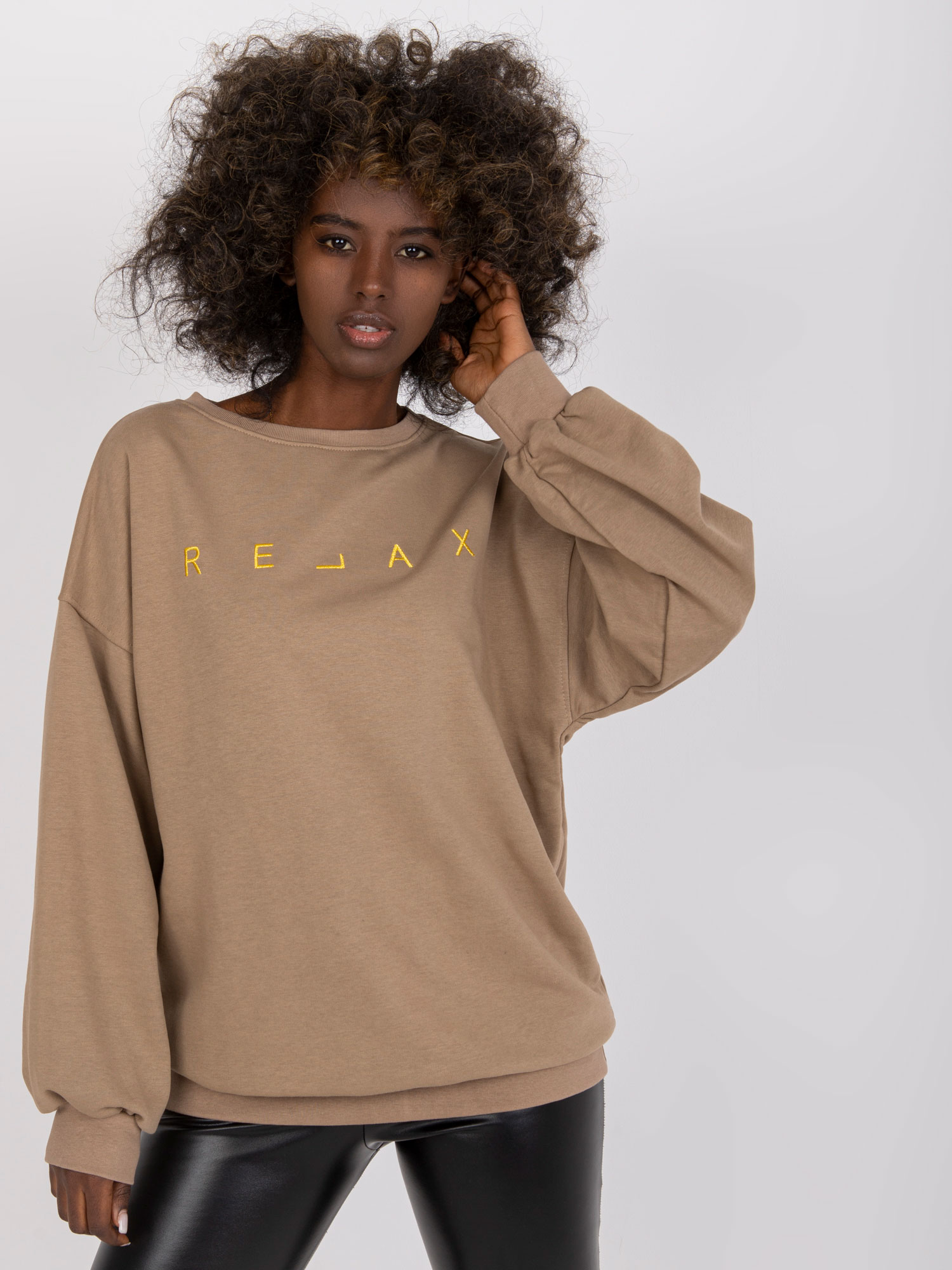 Sweatshirt-EM-BL-U536/2.00-dark beige
