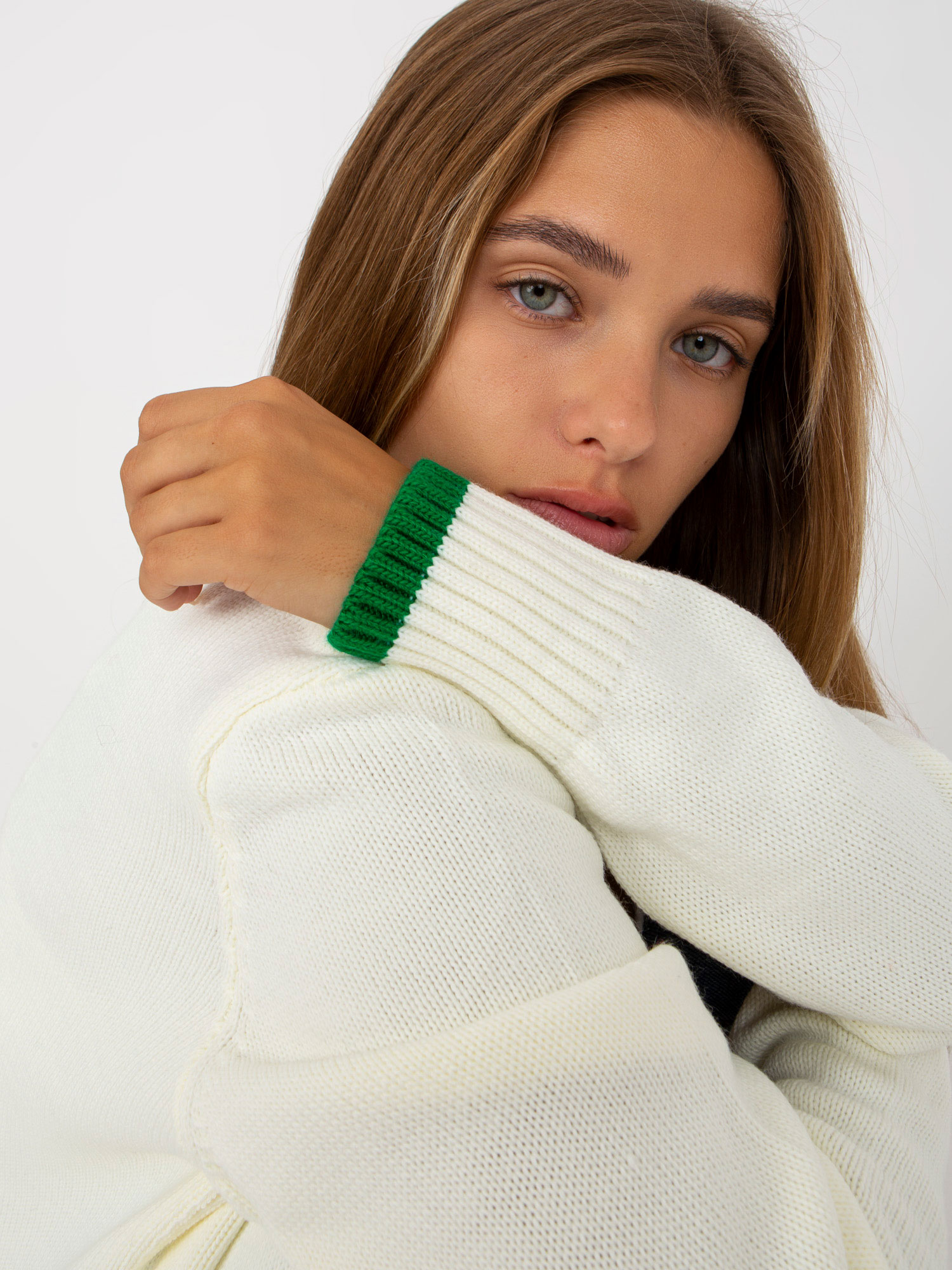 Sweater-LC-SW-0340.42P-White-Green