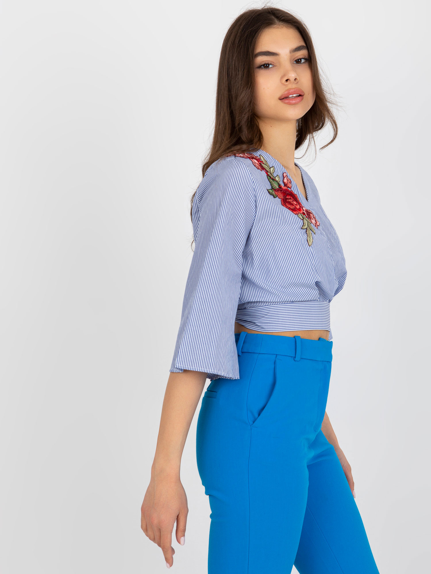Blouse-LK-BZ-506243.78-white-navy blue