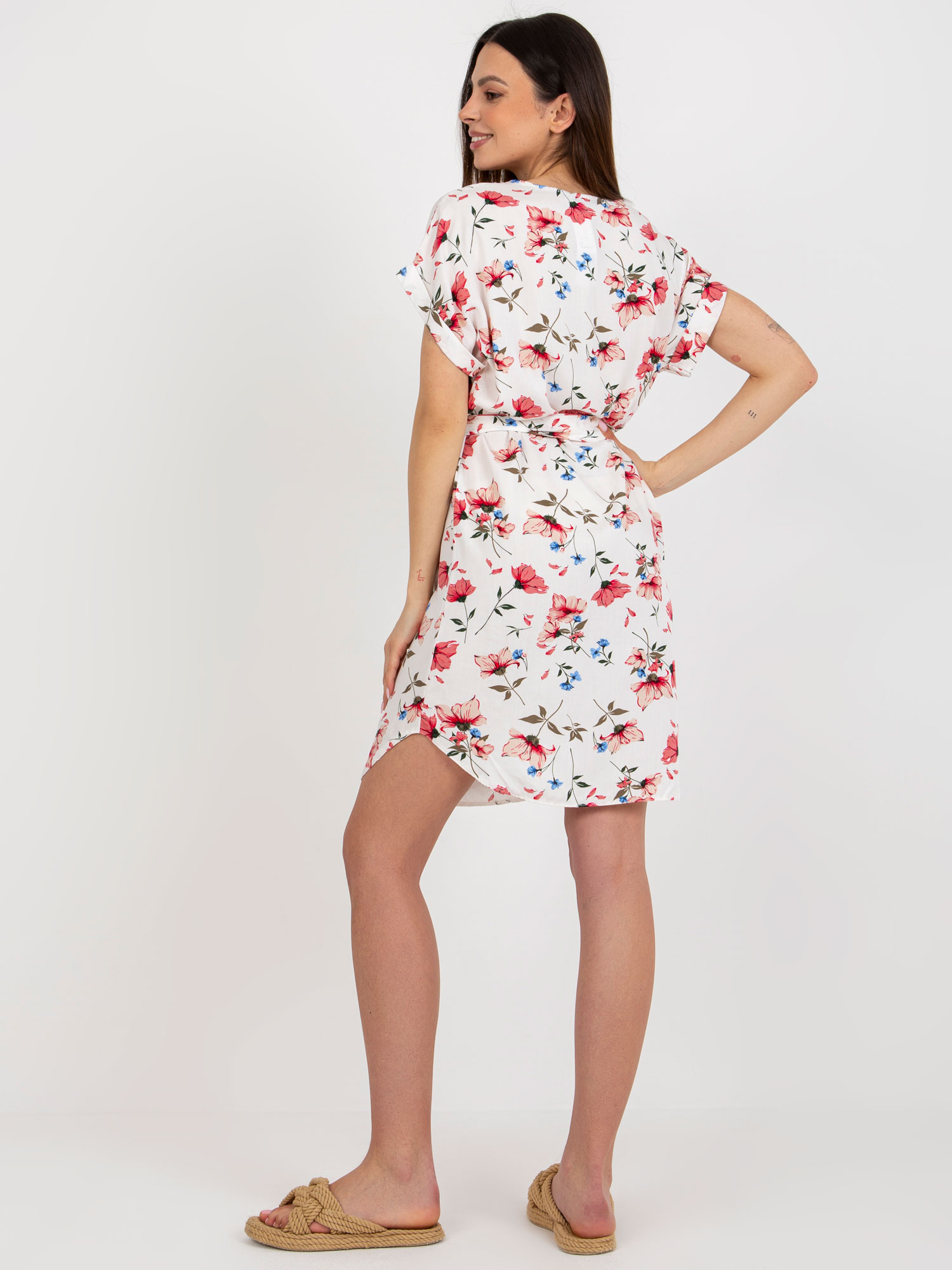 Dress-WN-SK-661.71P-white-red