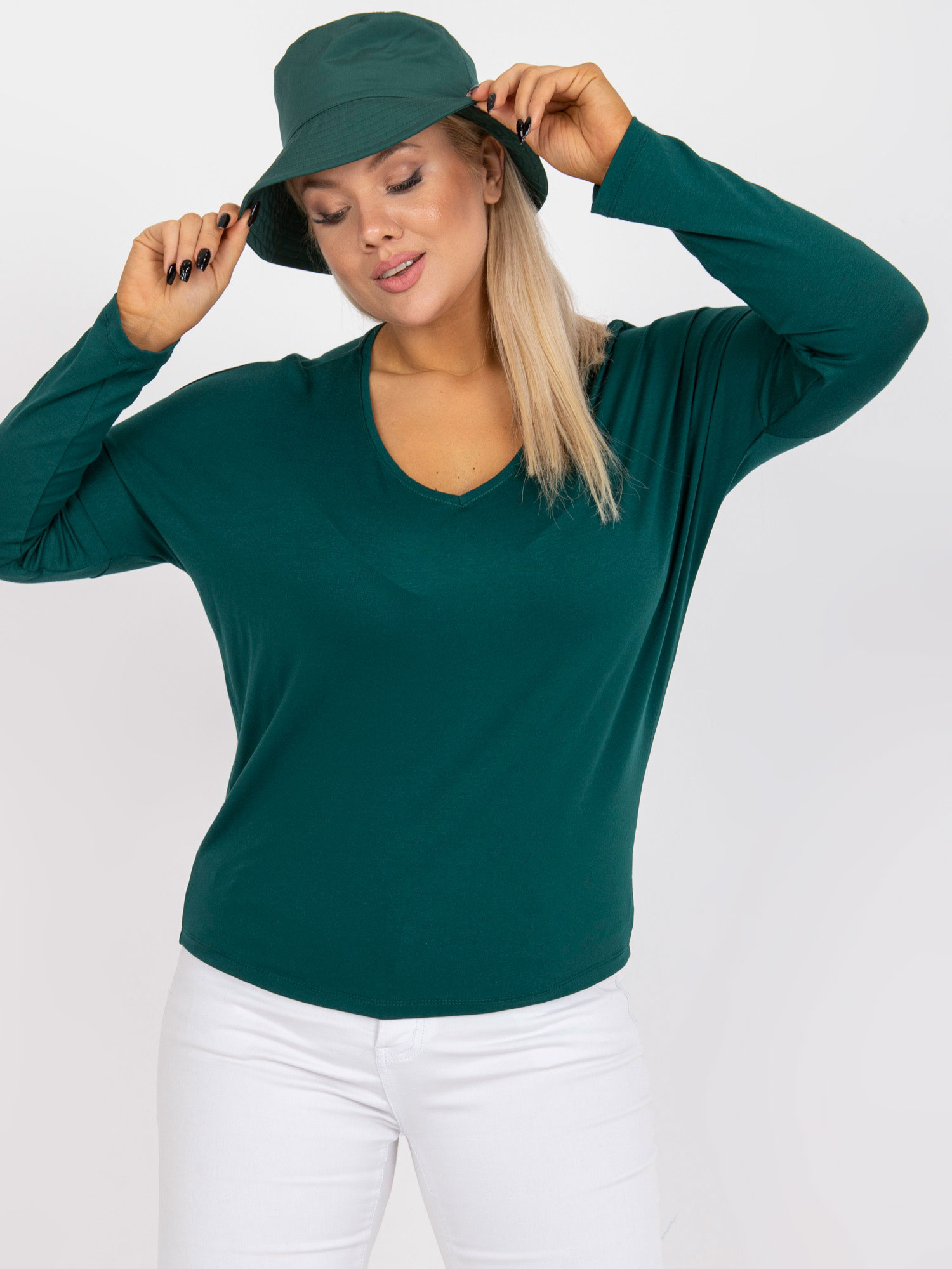 Blouse-RV-BZ-7302.23-dark green