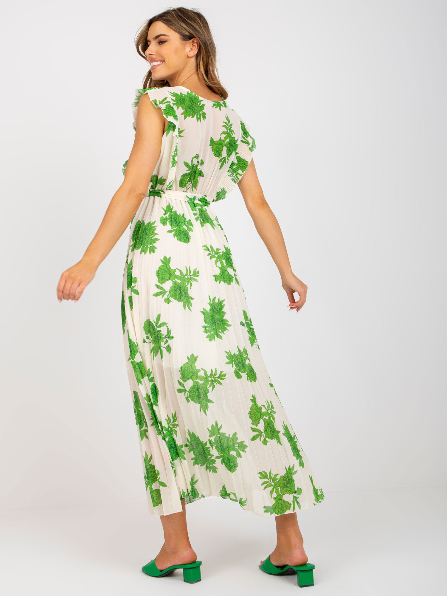 Dress-DHJ-SK-13166.94P-Green