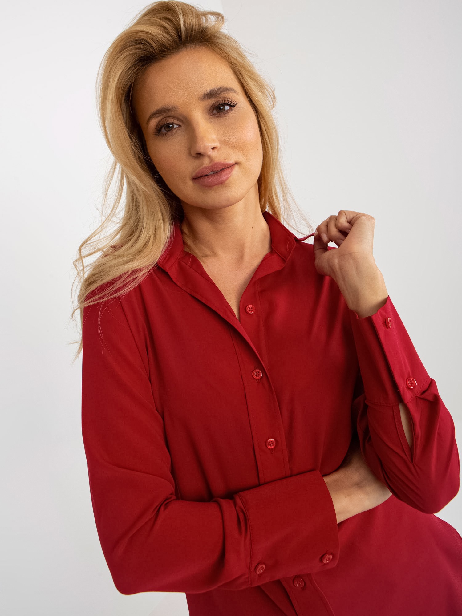 Shirt-LK-KS-508148.12P-burgundy