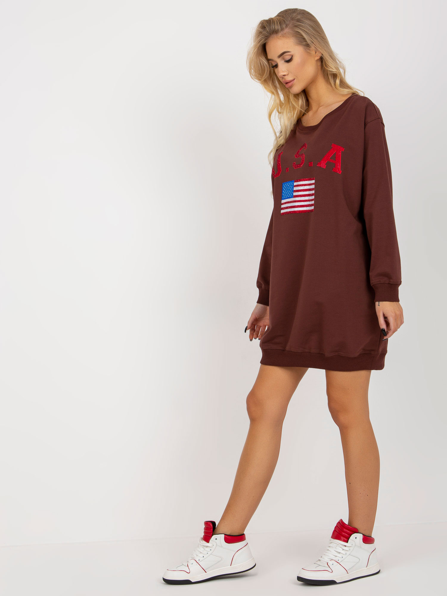 Sweatshirt-VI-BL-3192.23P-dark brown
