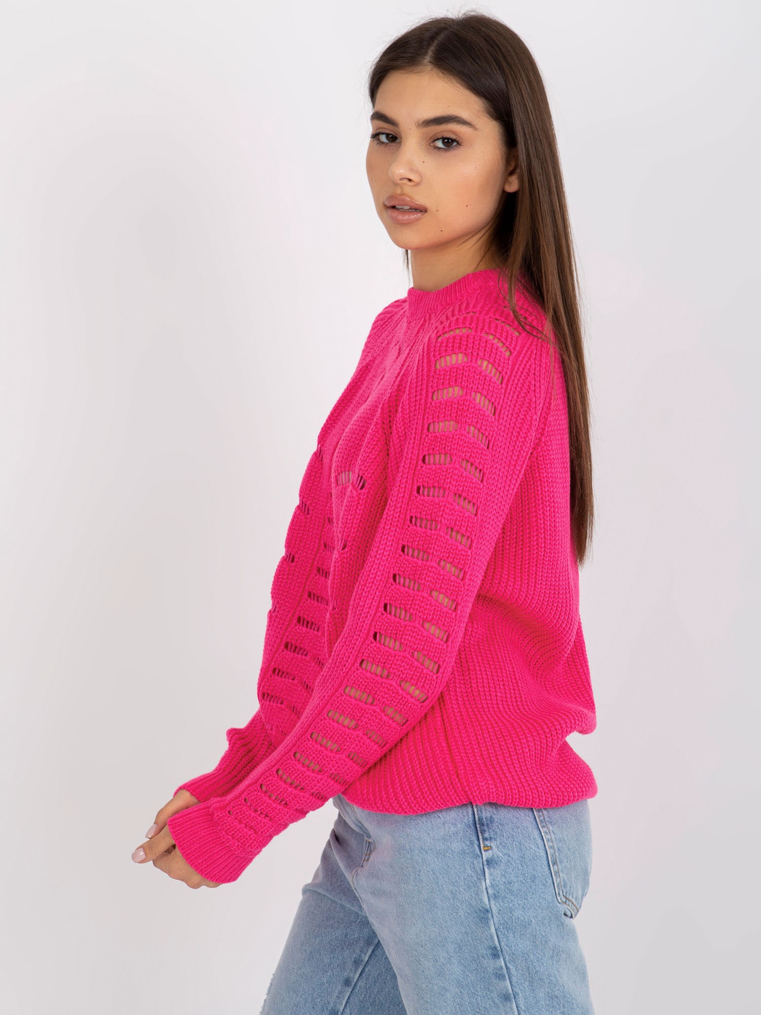 Sweater-BA-SW-8056.21P-fluo pink