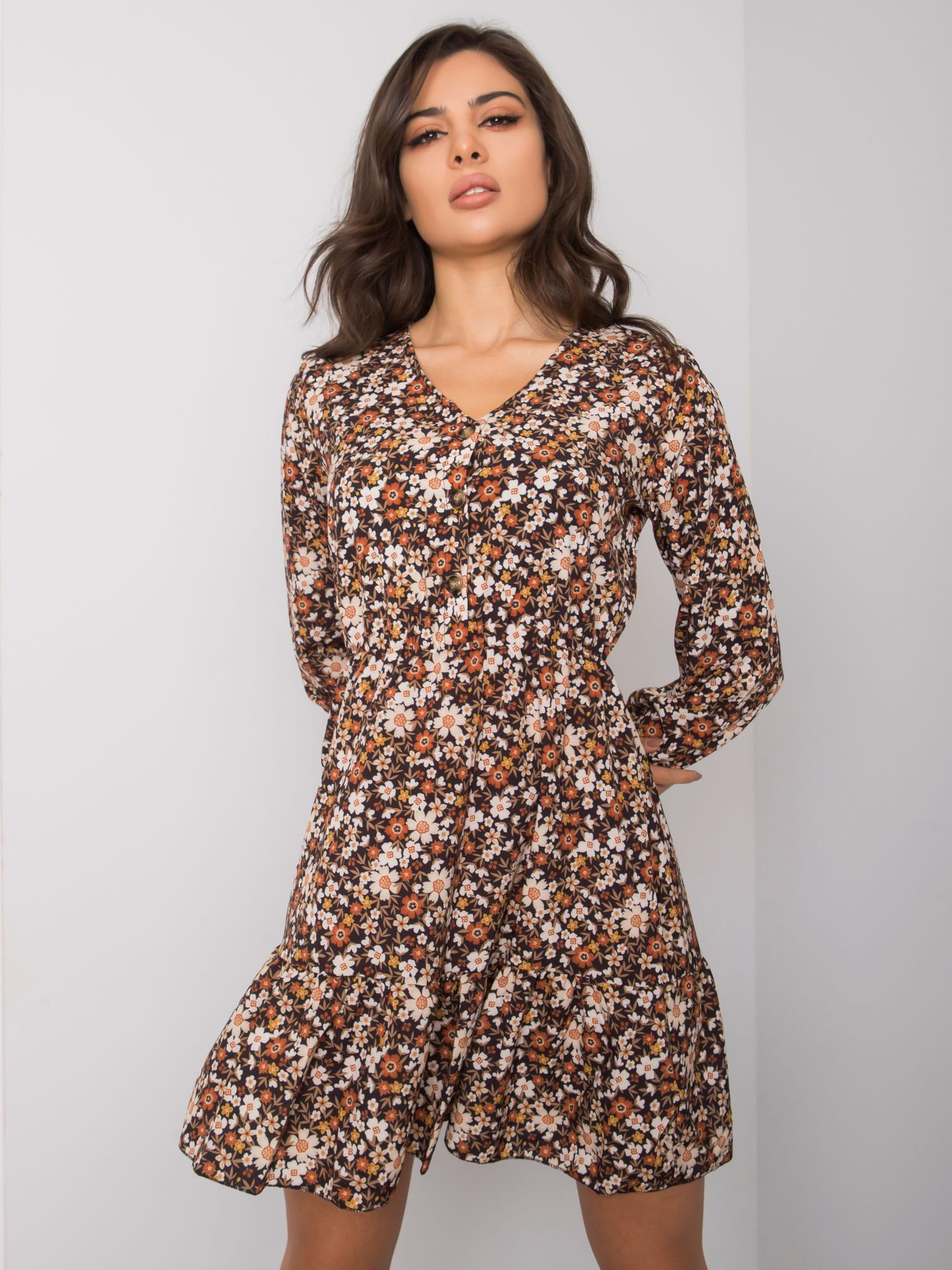 Dress-TW-SK-BI-25624.20P-black-yellow