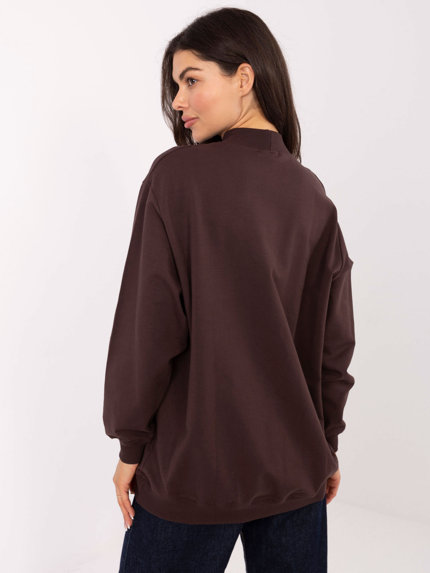 Sweatshirt-RV-BL-5185.70P-dark brown