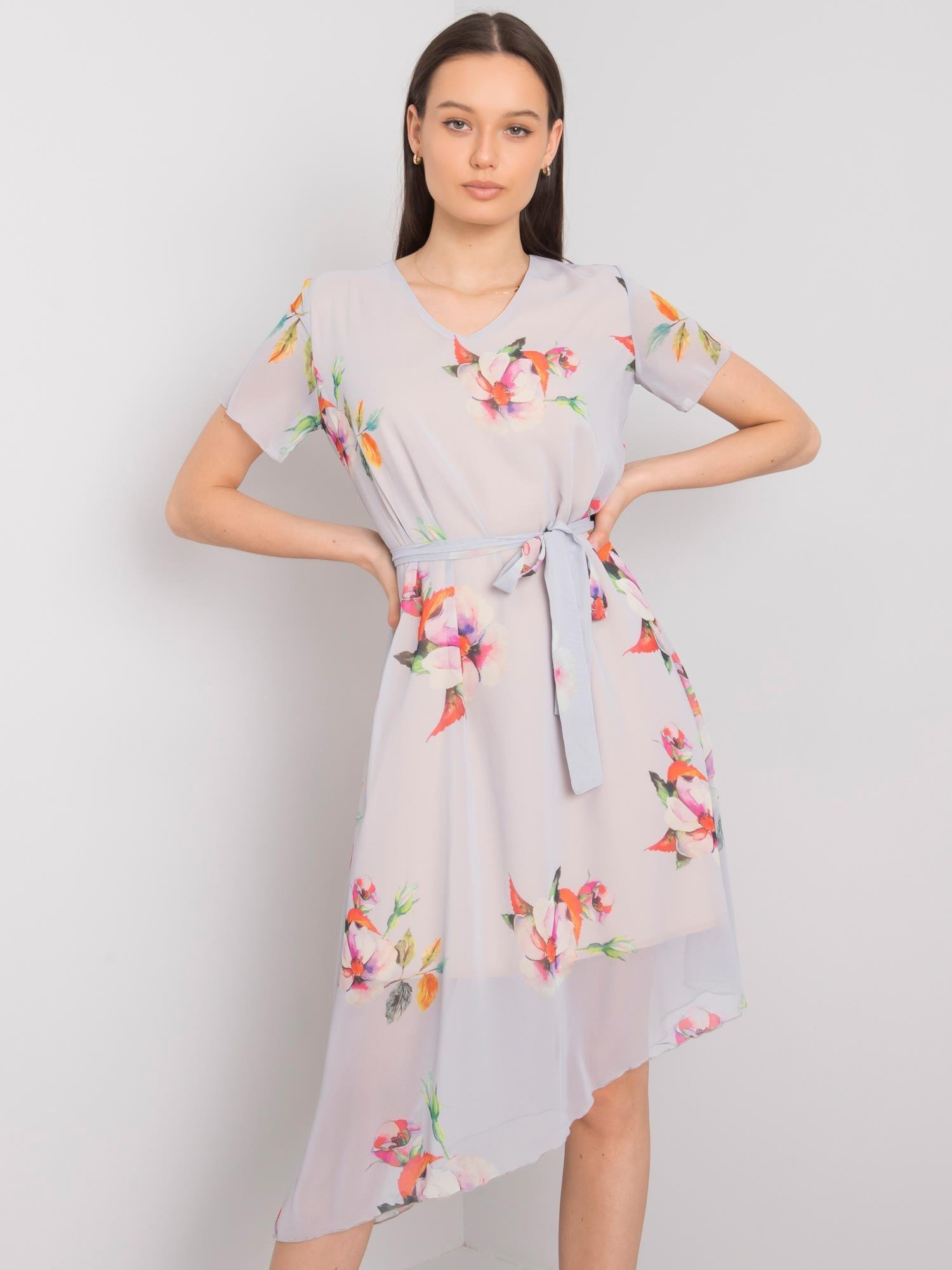 Dress-LK-SK-507634.75P-light gray