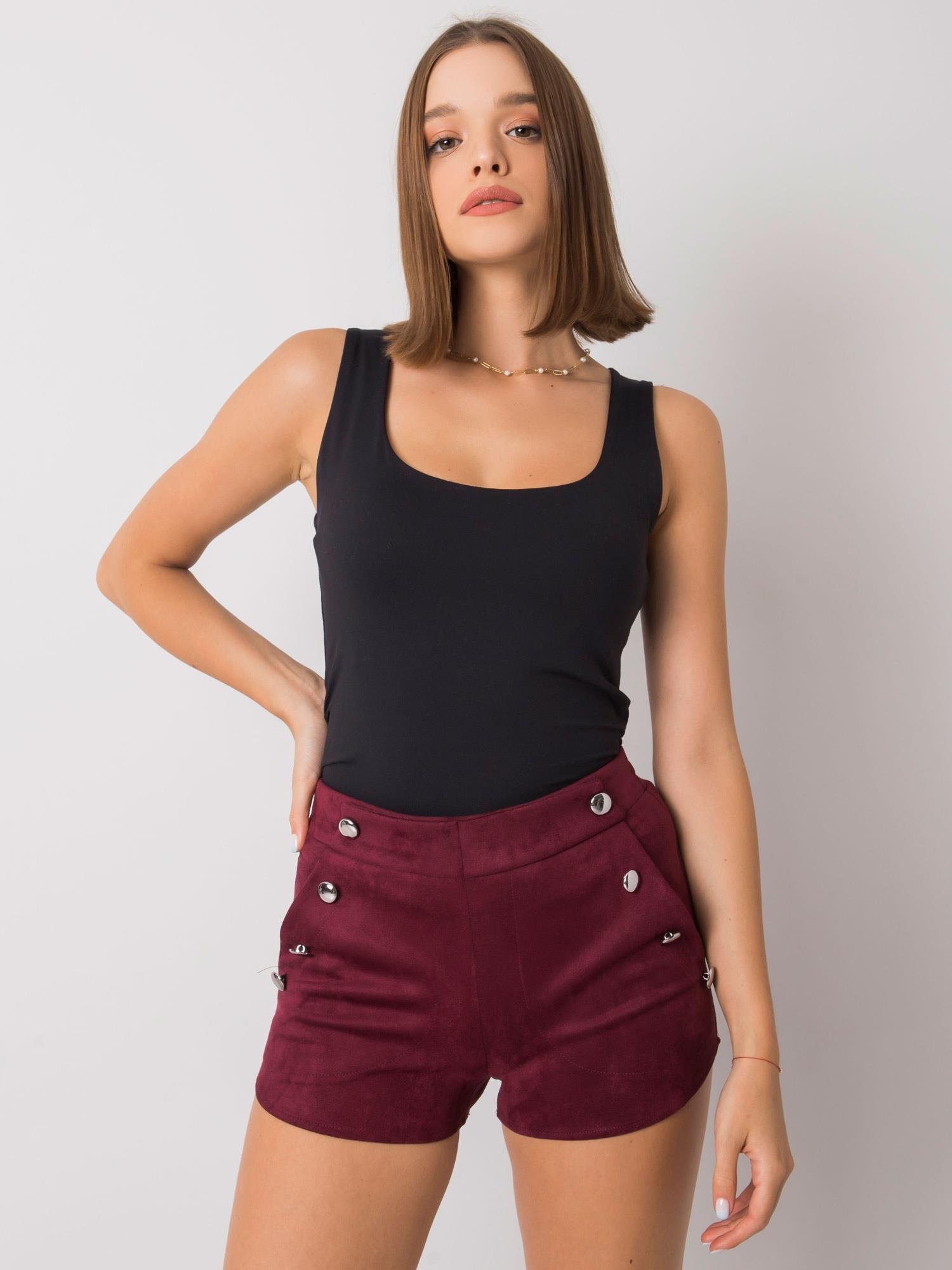 Shorts-CHA-SN-1257.89P-burgundy