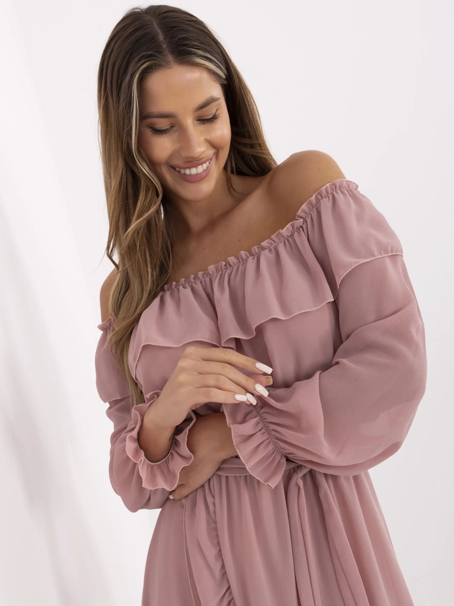 Dress-TW-SK-BI-1203.72P-pink