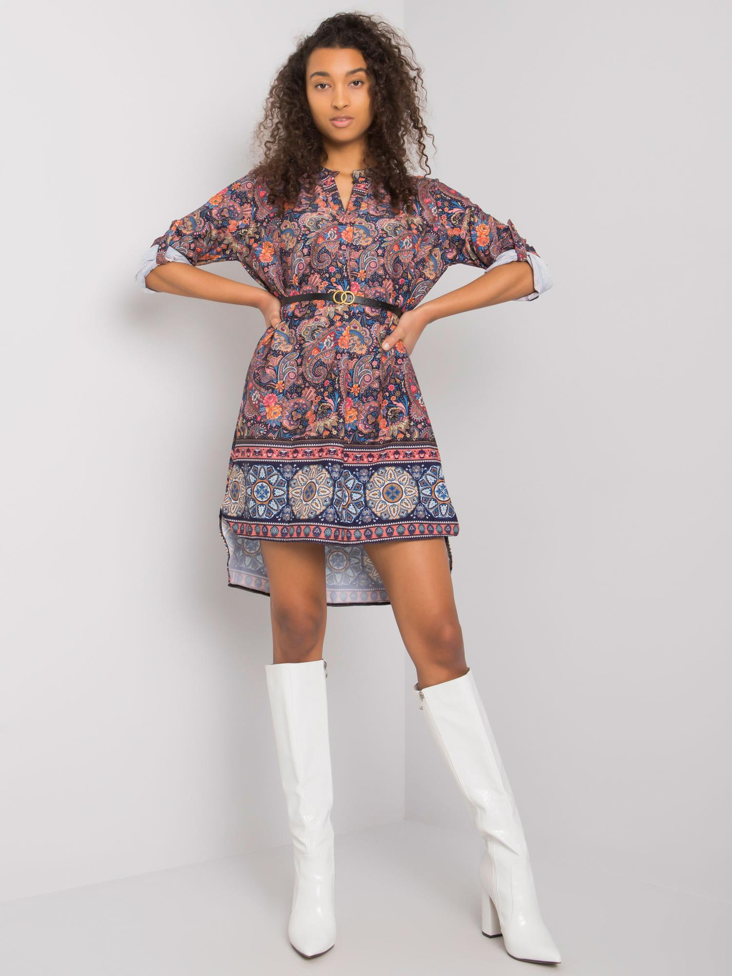 Dress-DHJ-SK-5766.60-navy blue