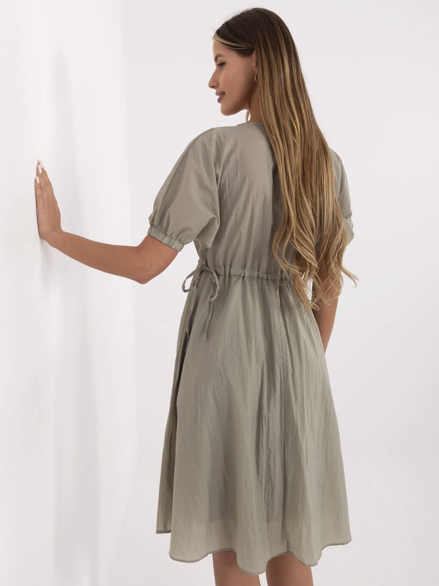 Dress-217-SK-25663.03-khaki