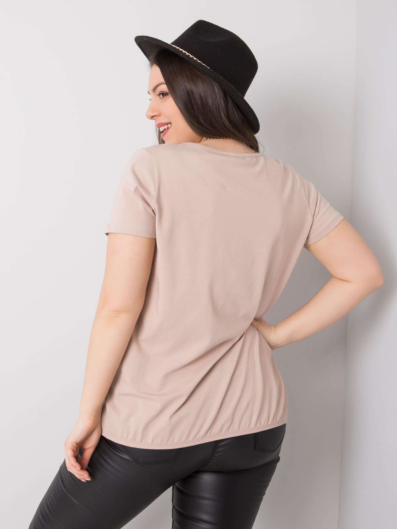 T-shirt-RV-TS-6320.85P-beige