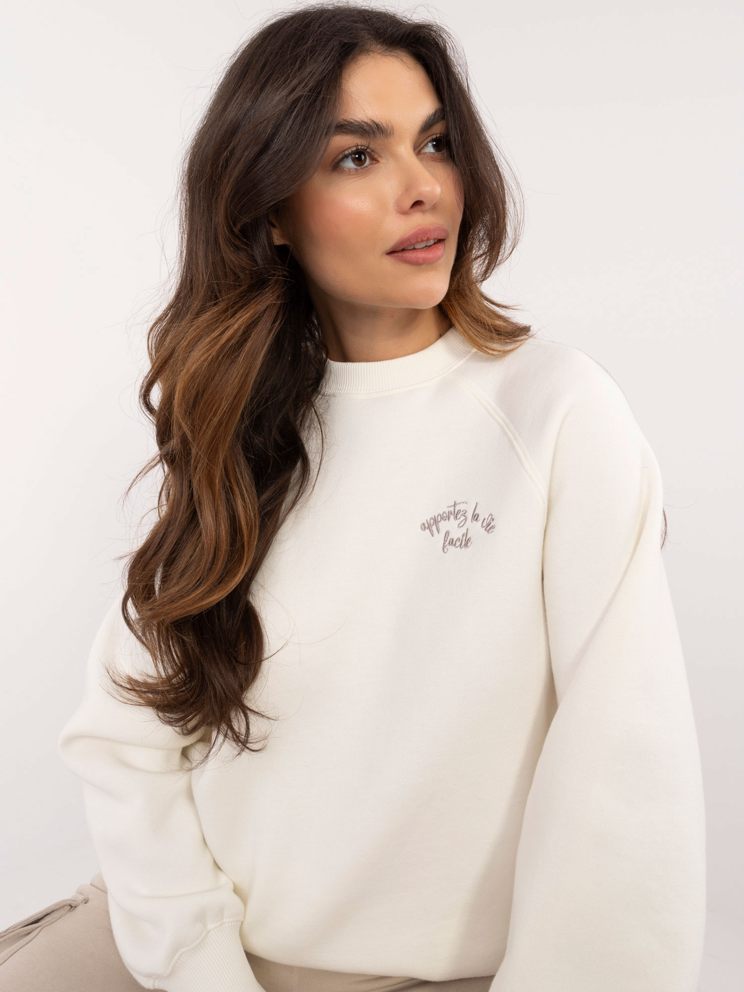 Sweatshirt-D10600T02656B-ecru