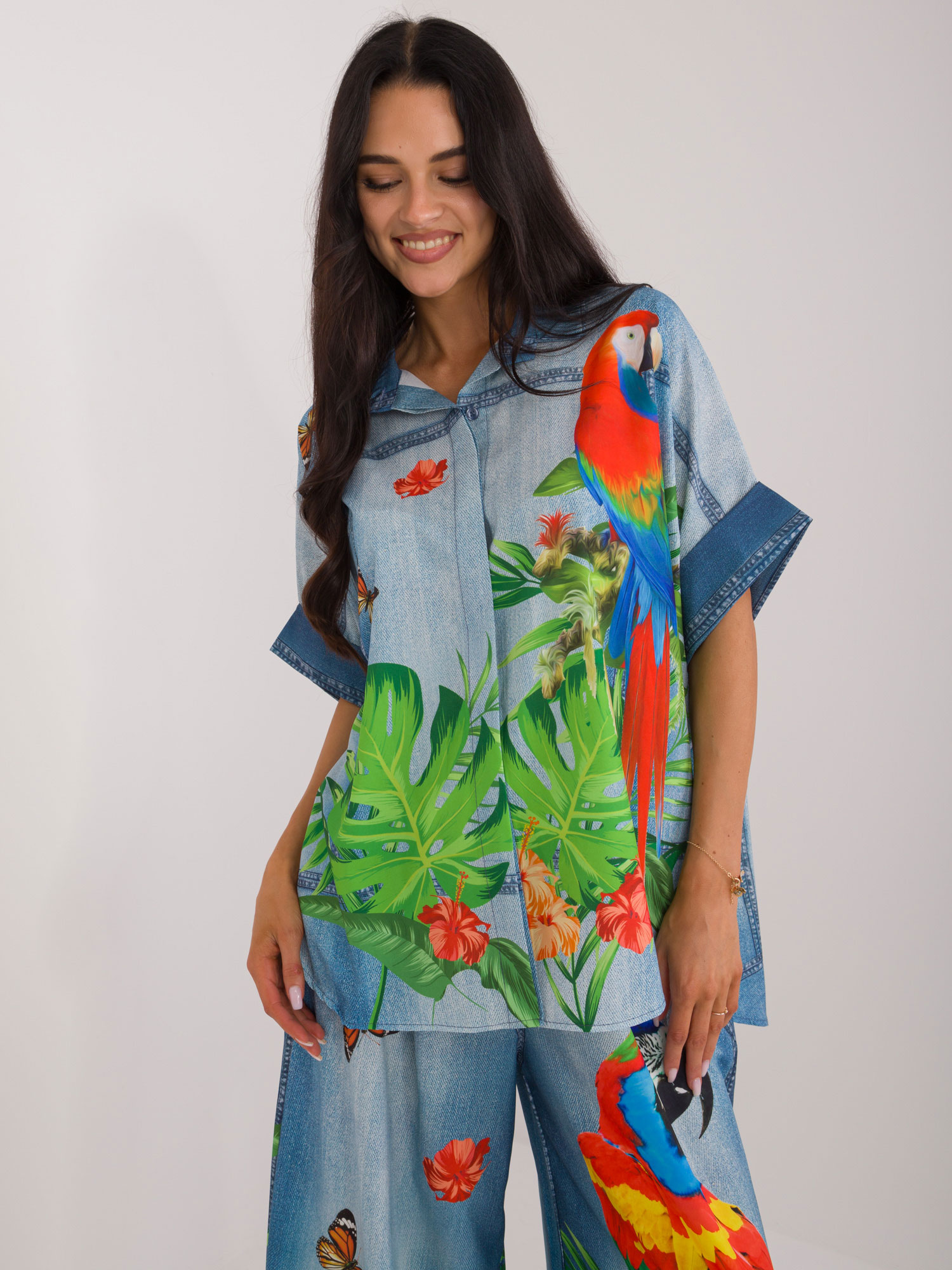 Shirt-DHJ-KS-19007.32-blue