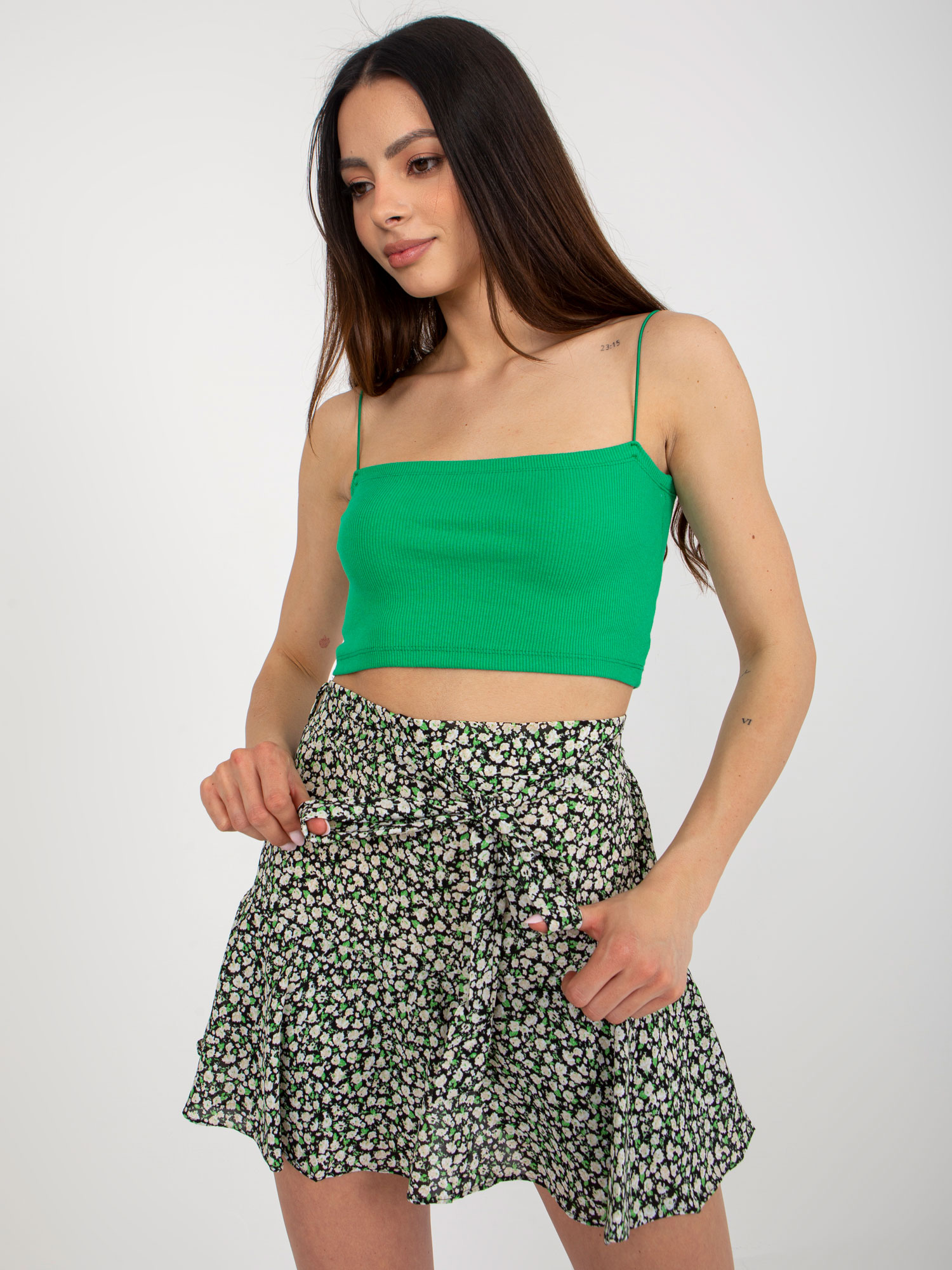Skirt-NM-SD-AB031.56P-black-beige