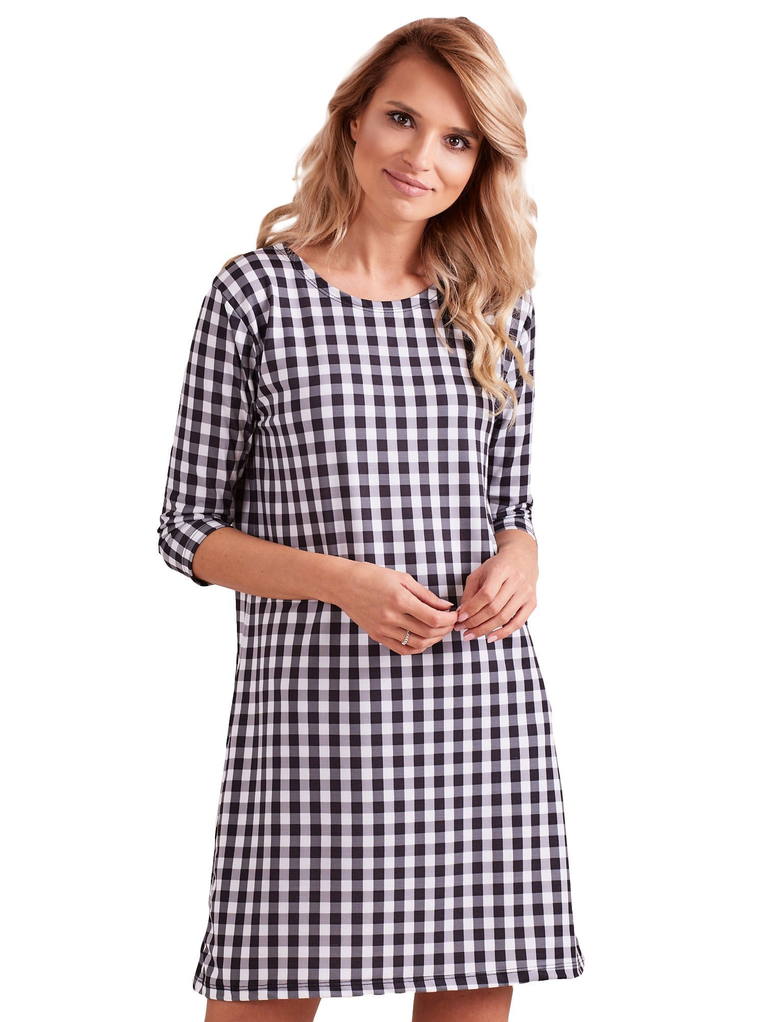 Dress-PL-SK-4335.08-black-white