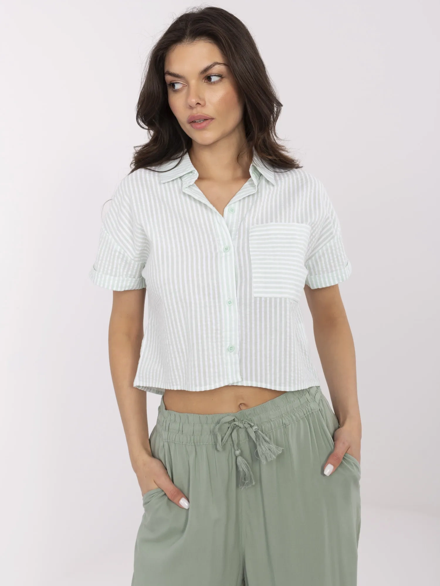 Shirt-NM-KS-KA-01148.50P-white-green