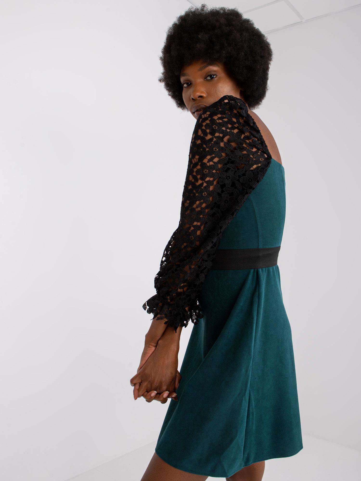 Dress-LK-SK-508840.22X-dark green