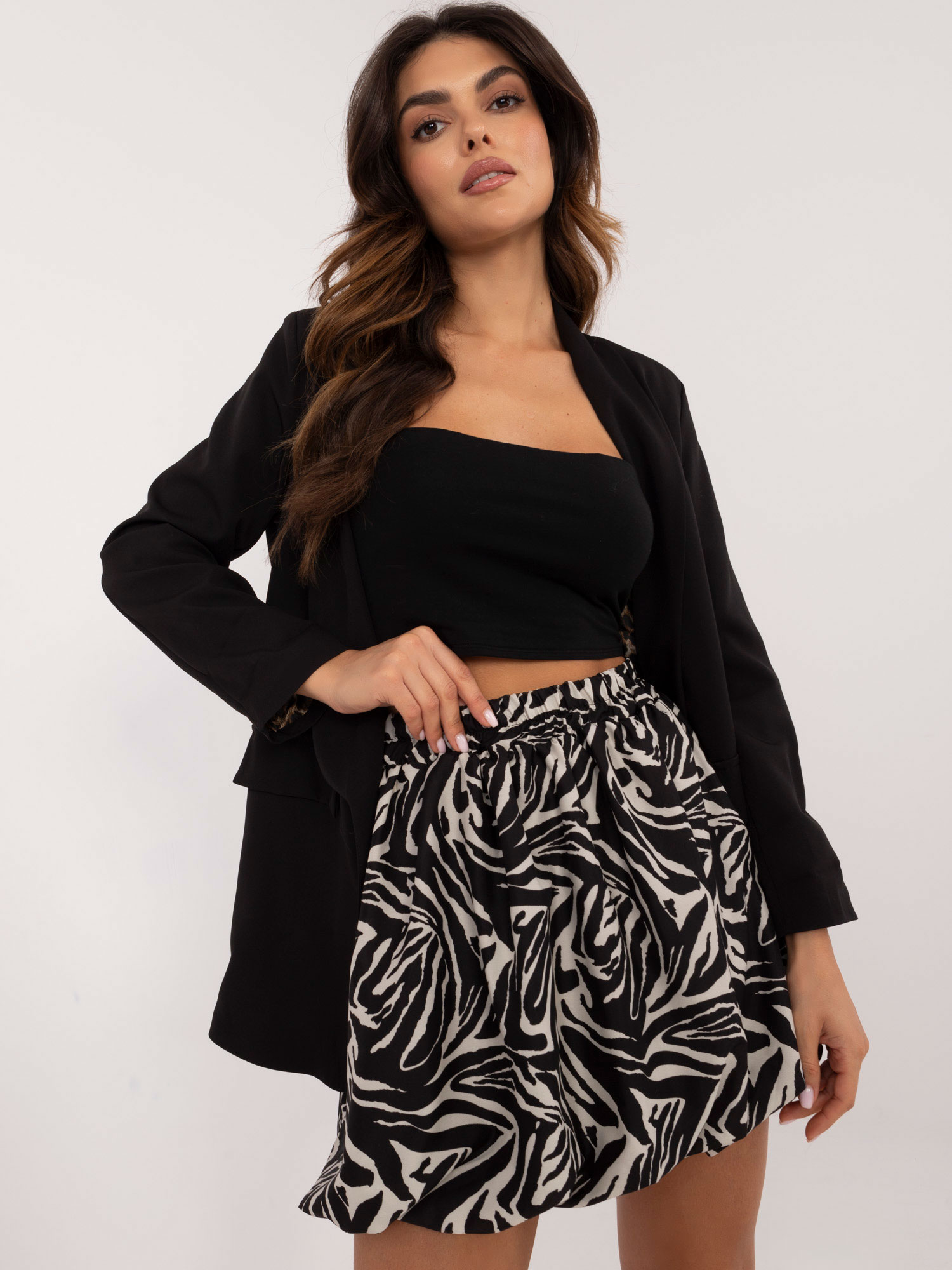 Skirt-DHJ-SD-19865-1.02P-ecru