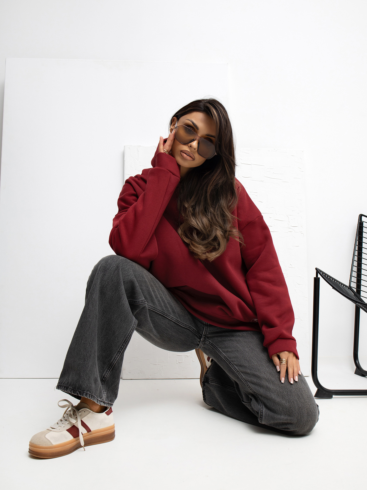 Sweatshirt-RV-BL-A1037.12-burgundy