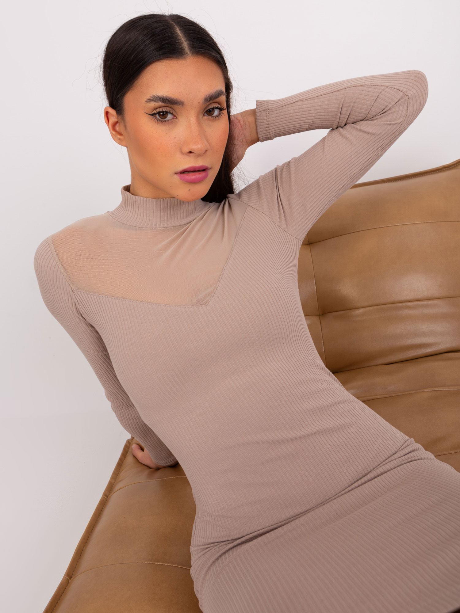 Dress-RV-SK-9216.06P-dark beige