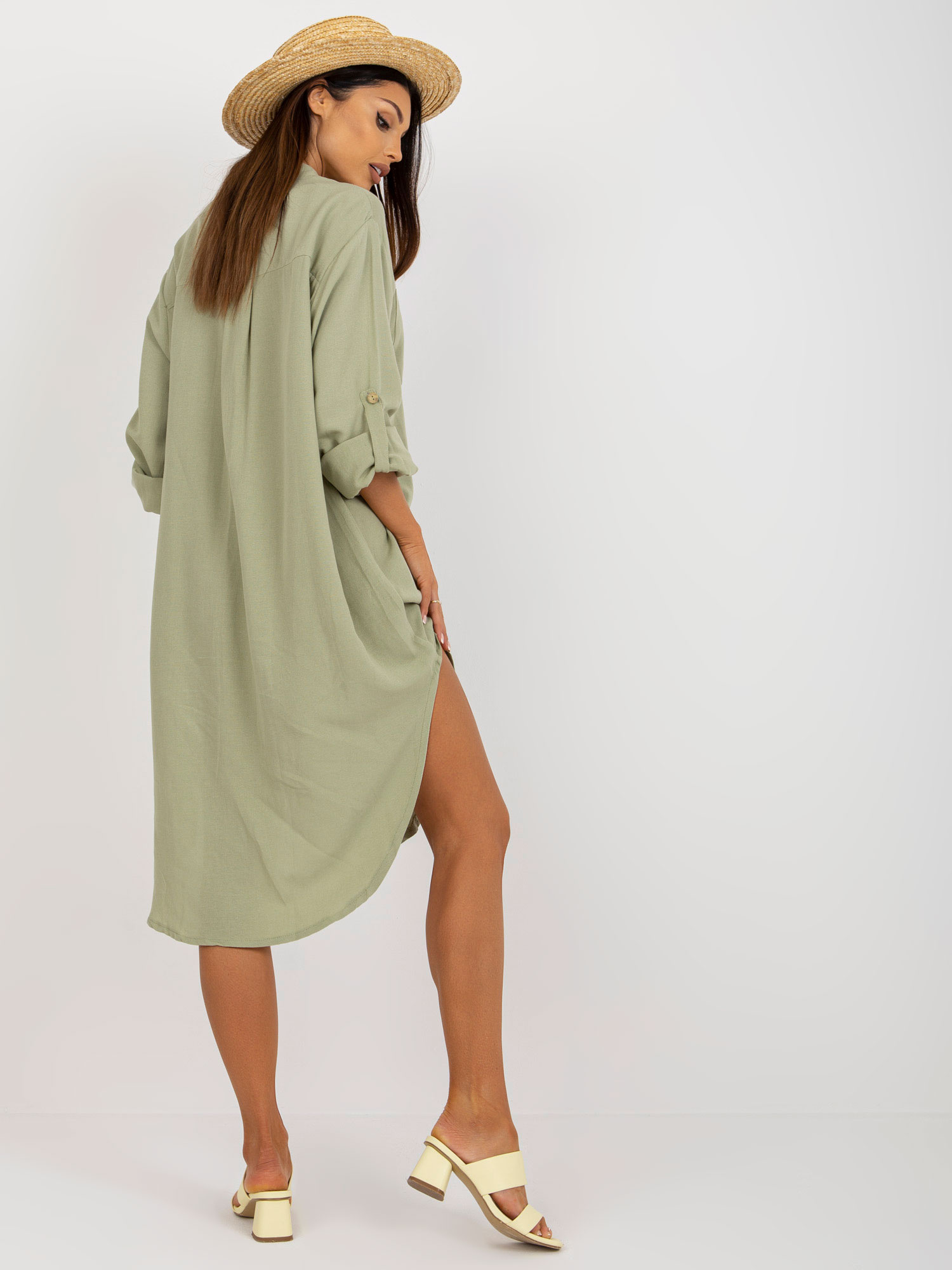 Dress-TW-SK-BE-199D.85P-pistachio
