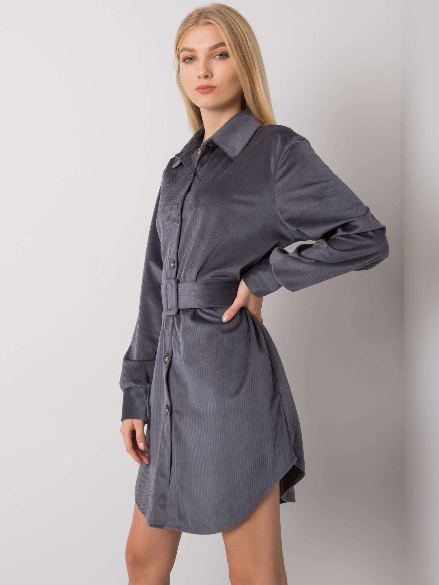 Dress-DHJ-SK-10333.12P-Graphite