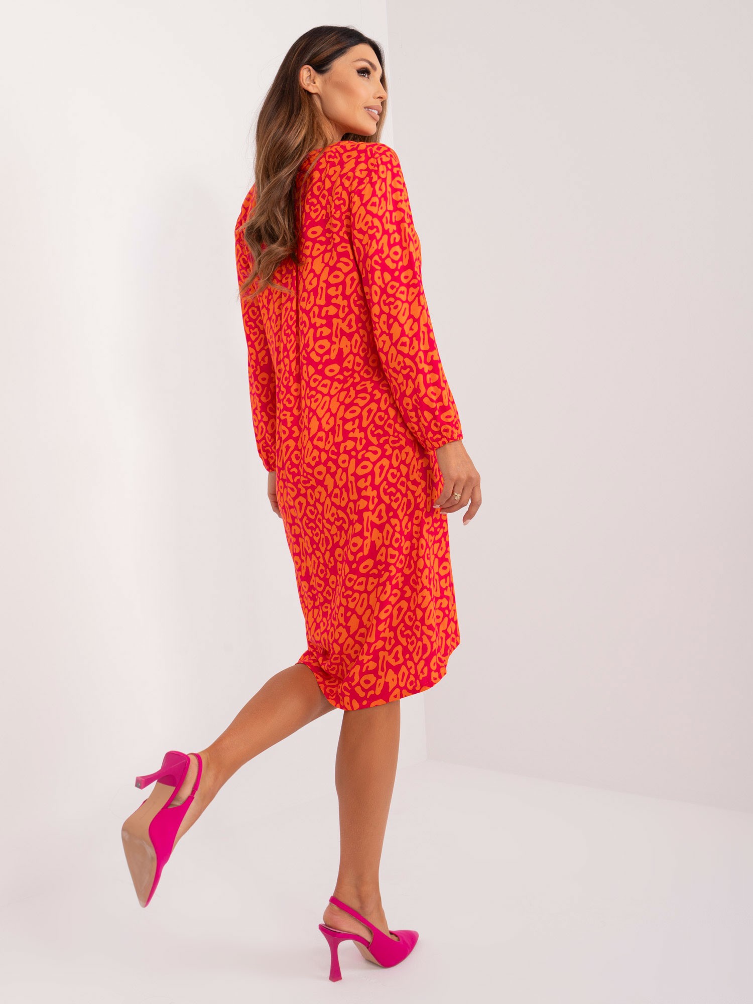 Dress-D73771M30427B-fuchsia