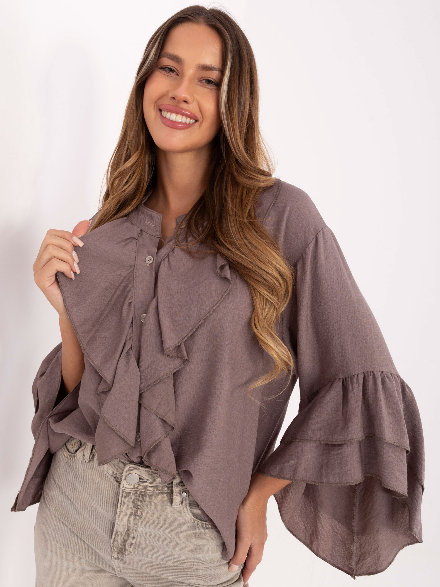 Shirt-MI-KS-32330.05P-dark beige