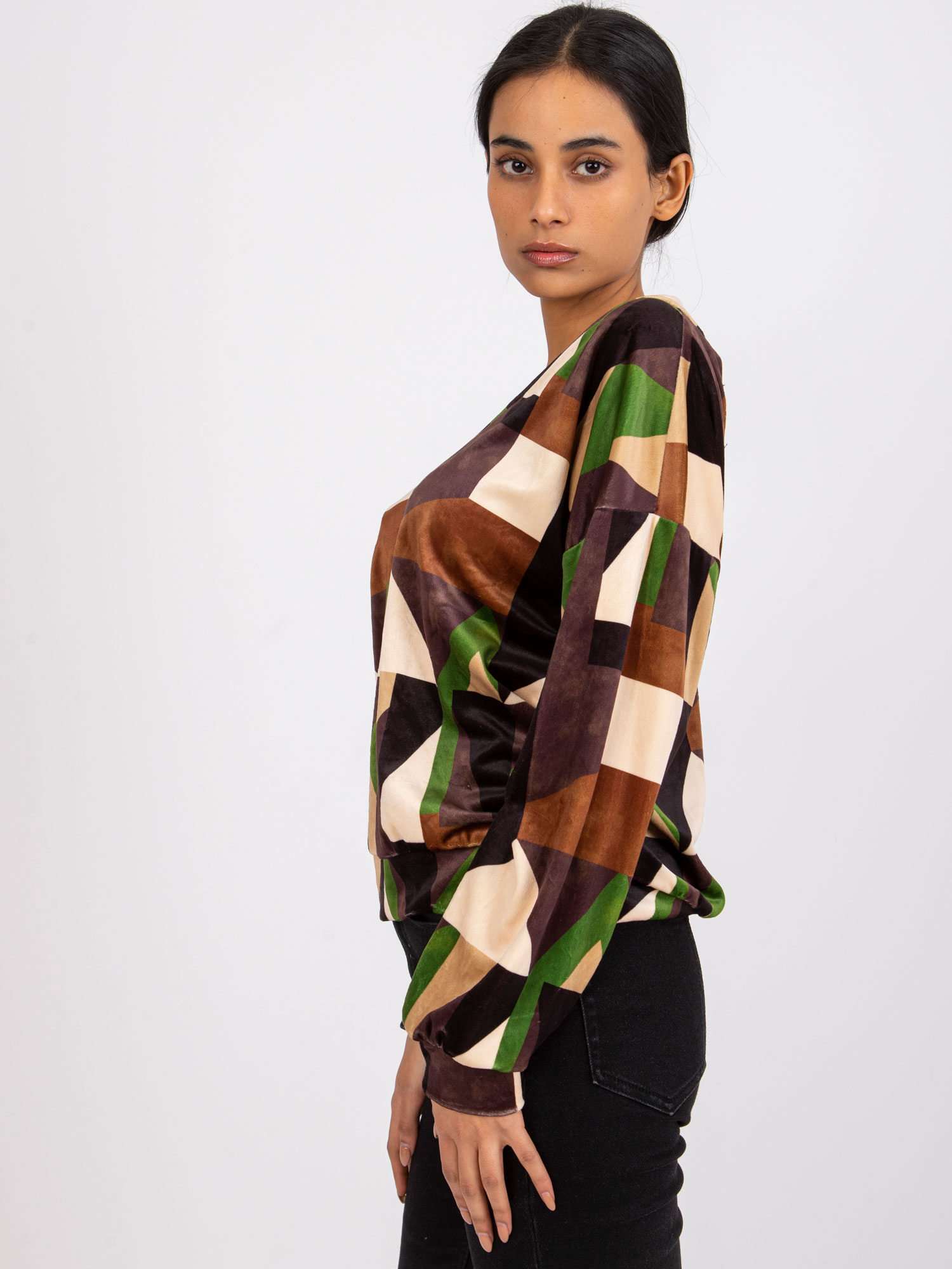 Blouse-DHJ-BZ-6550.74P-brown