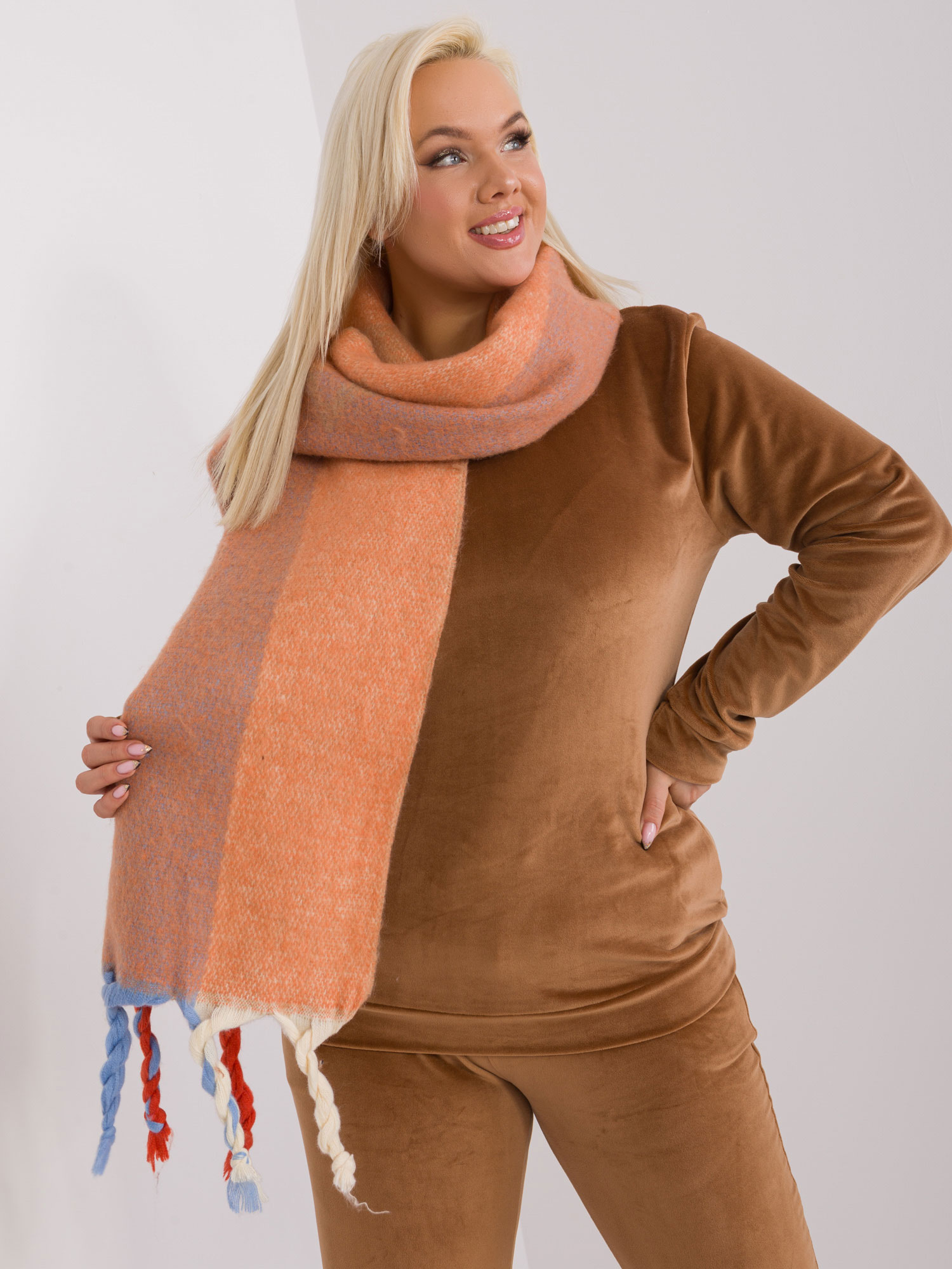 Scarf-AT-SZ-2316.31P-Light Orange
