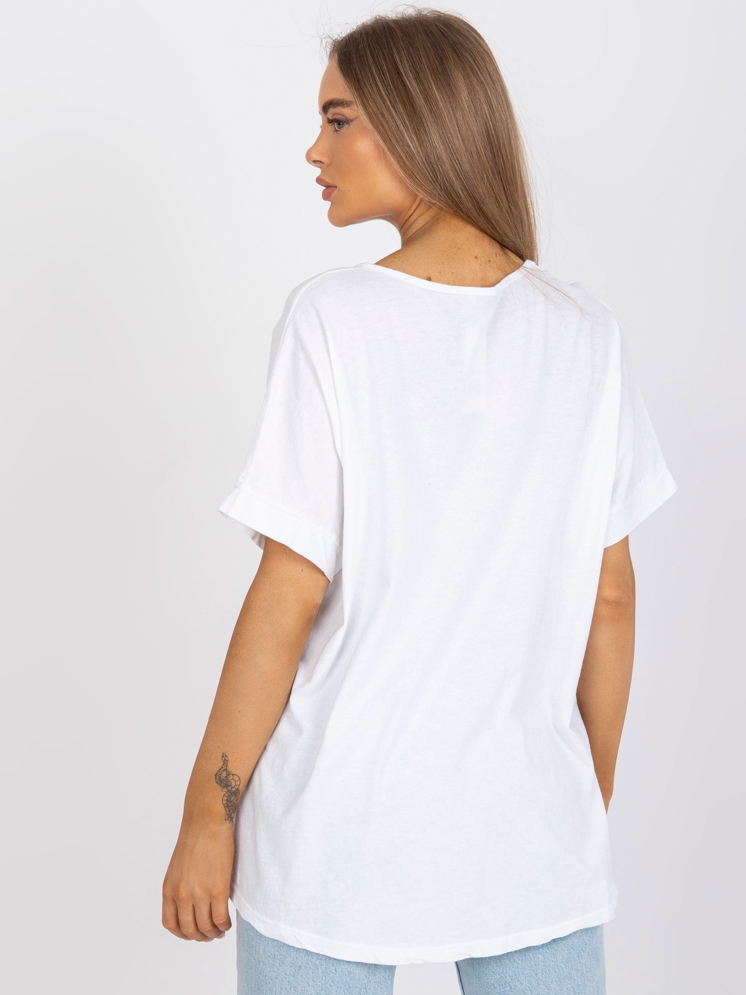 T-shirt-DHJ-TS-6860.26X-white-yellow